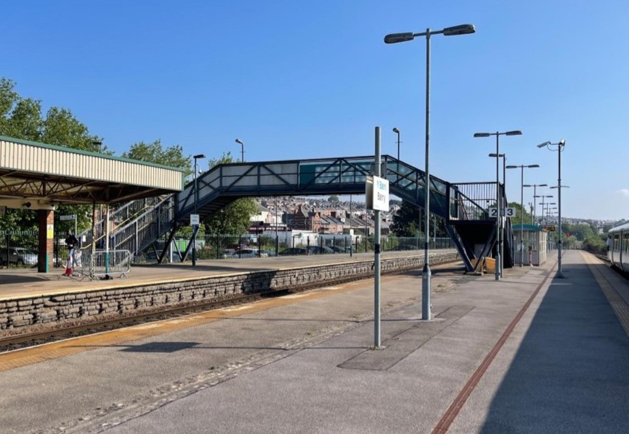 Barry station Network Rail