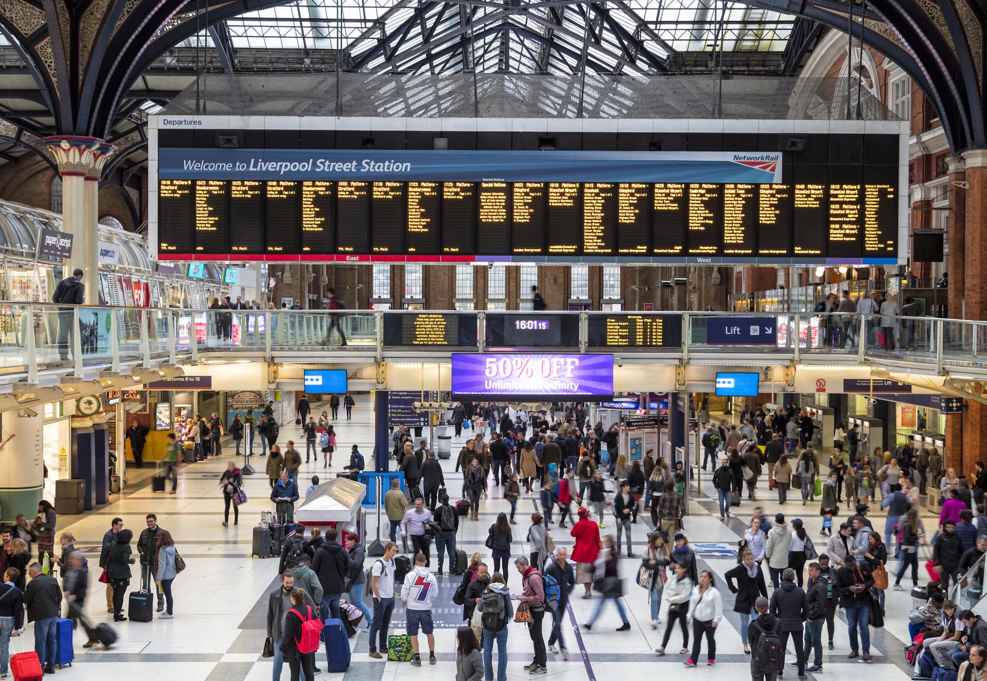 London Liverpool Street station