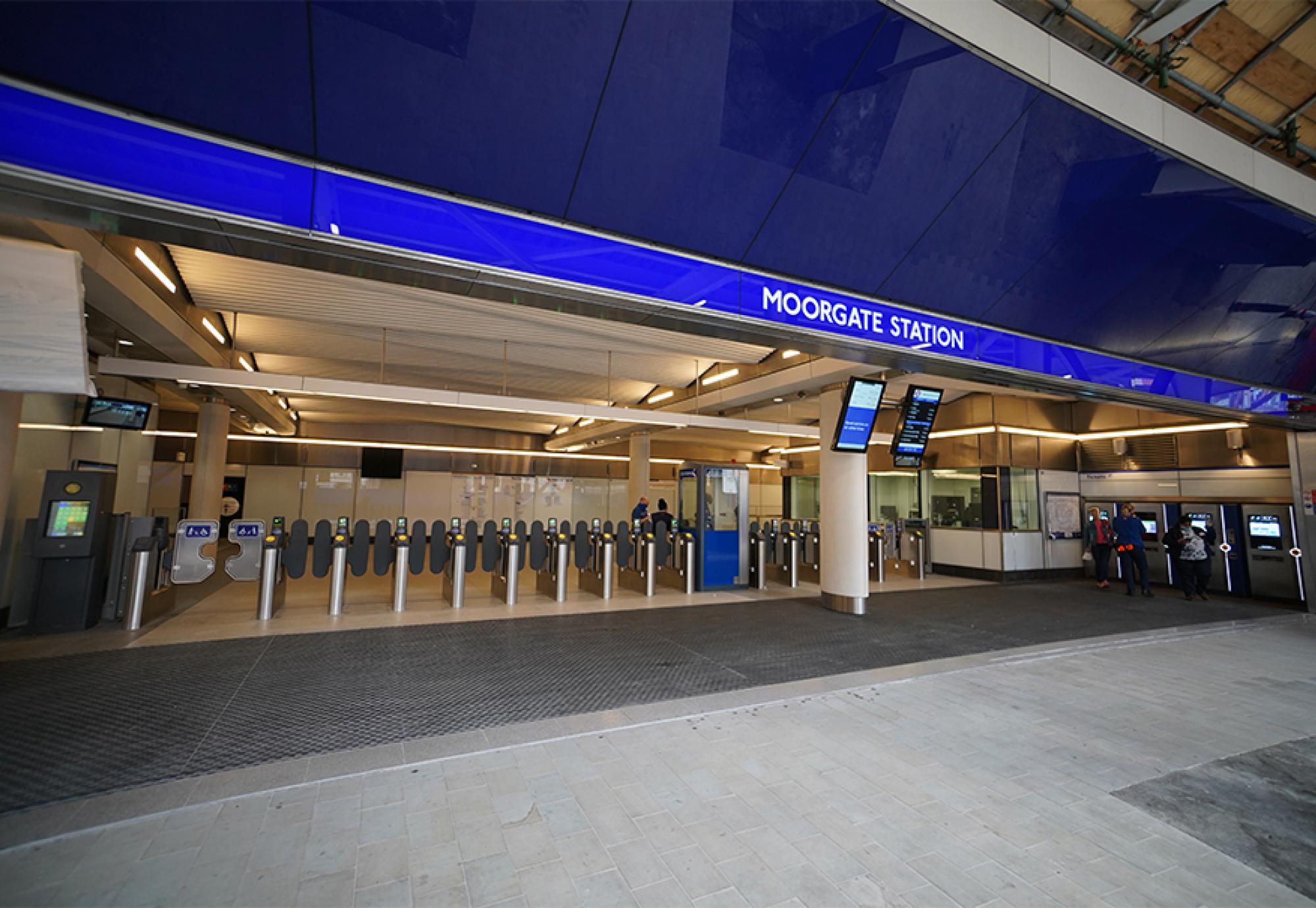 Moorgate railway station 