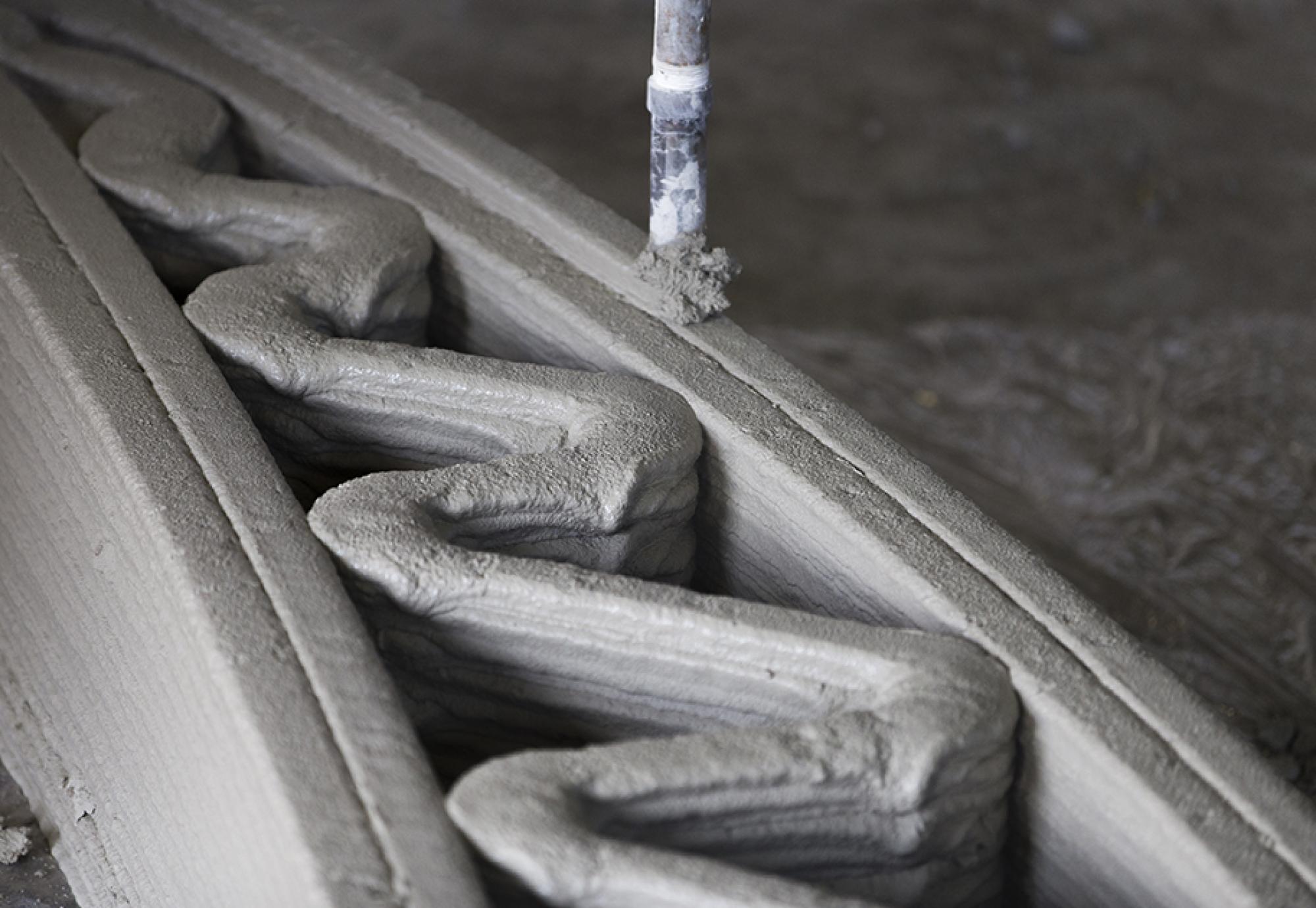 Concrete printing