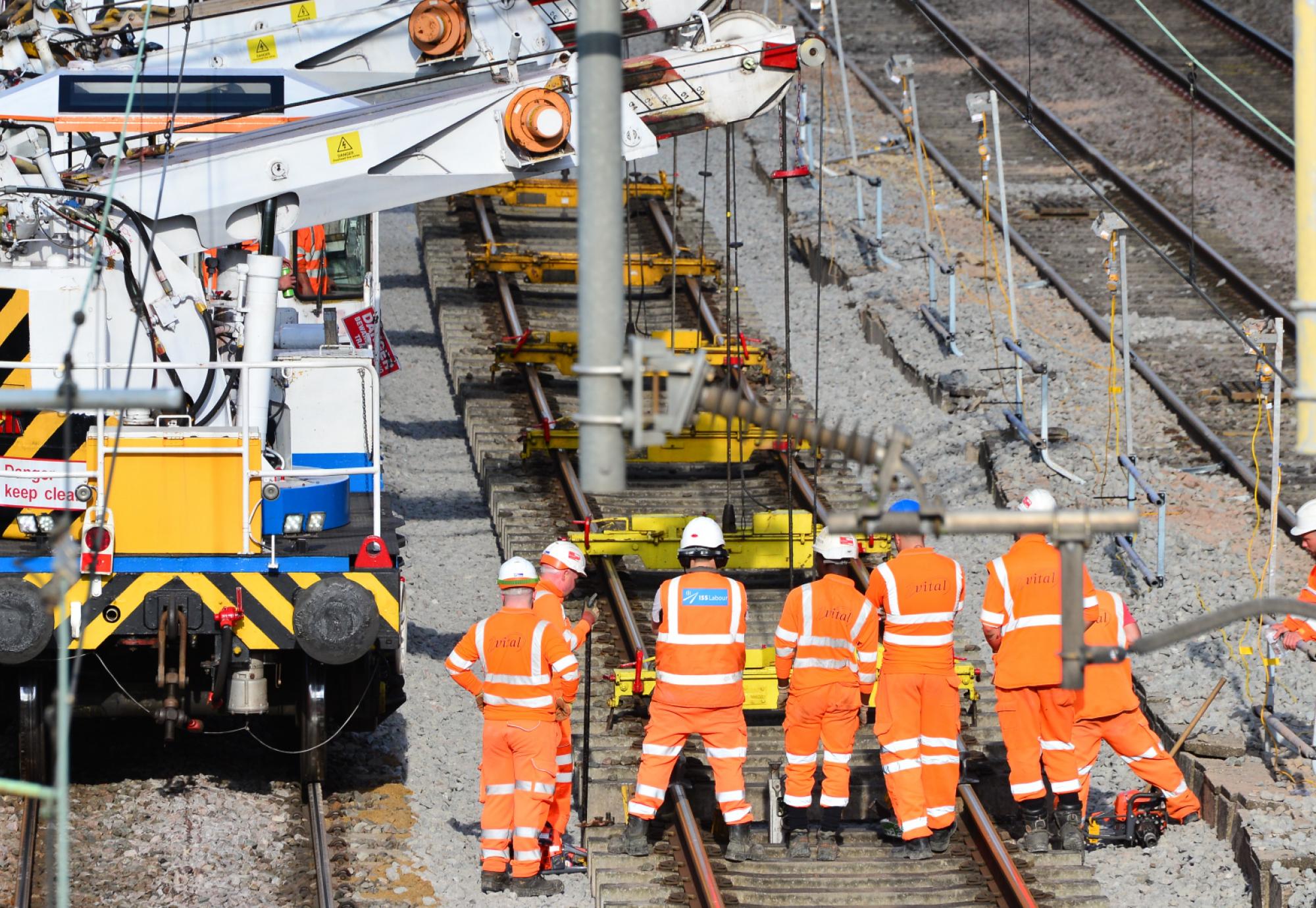 Trent Valley line track upgrade