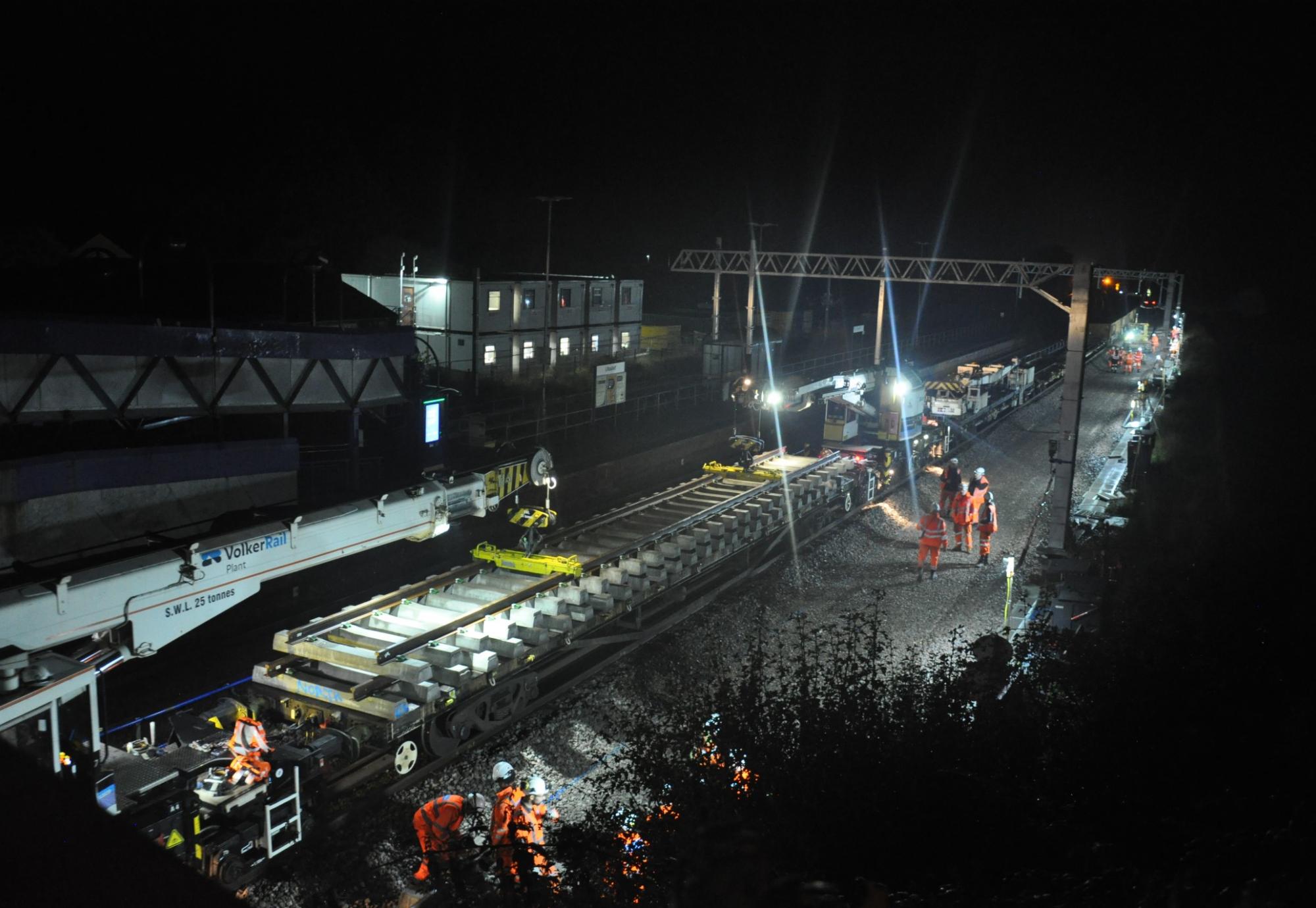 TRU upgrade works between York and Church Fenton