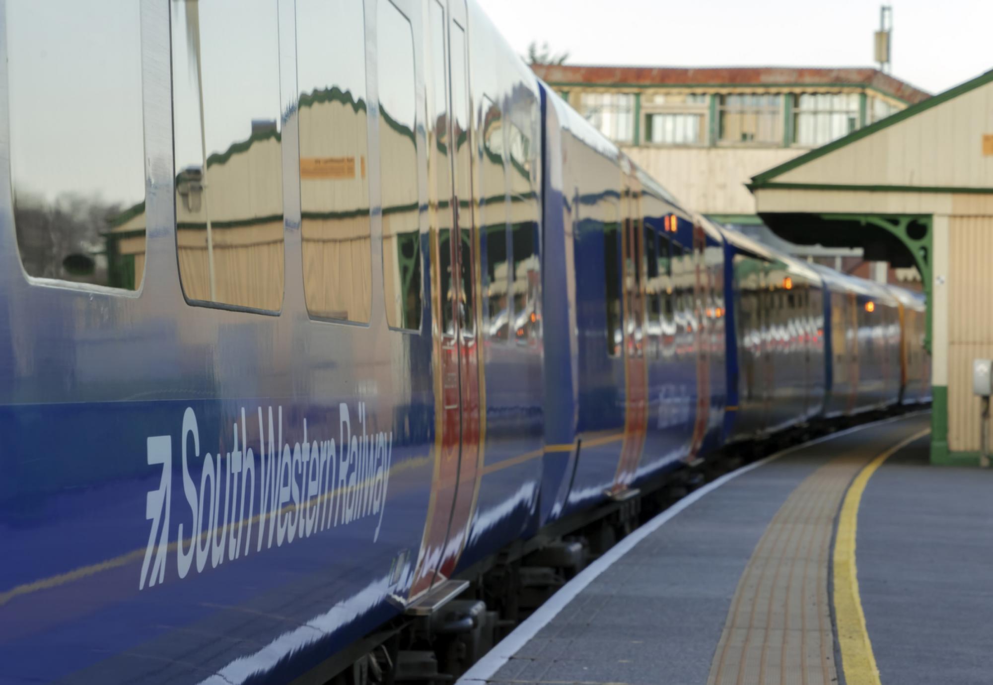 South Western Railway train