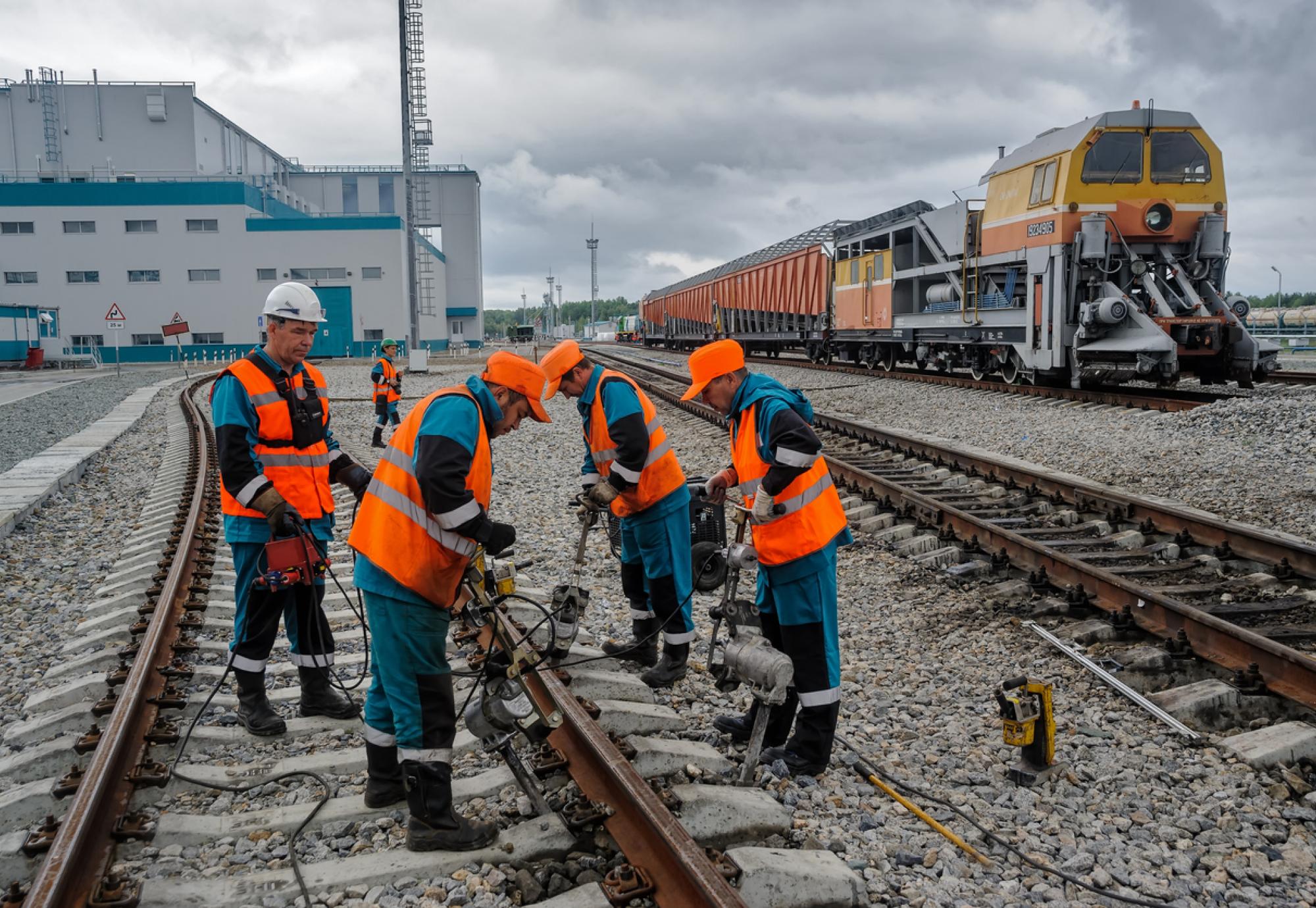 Work taking place on track