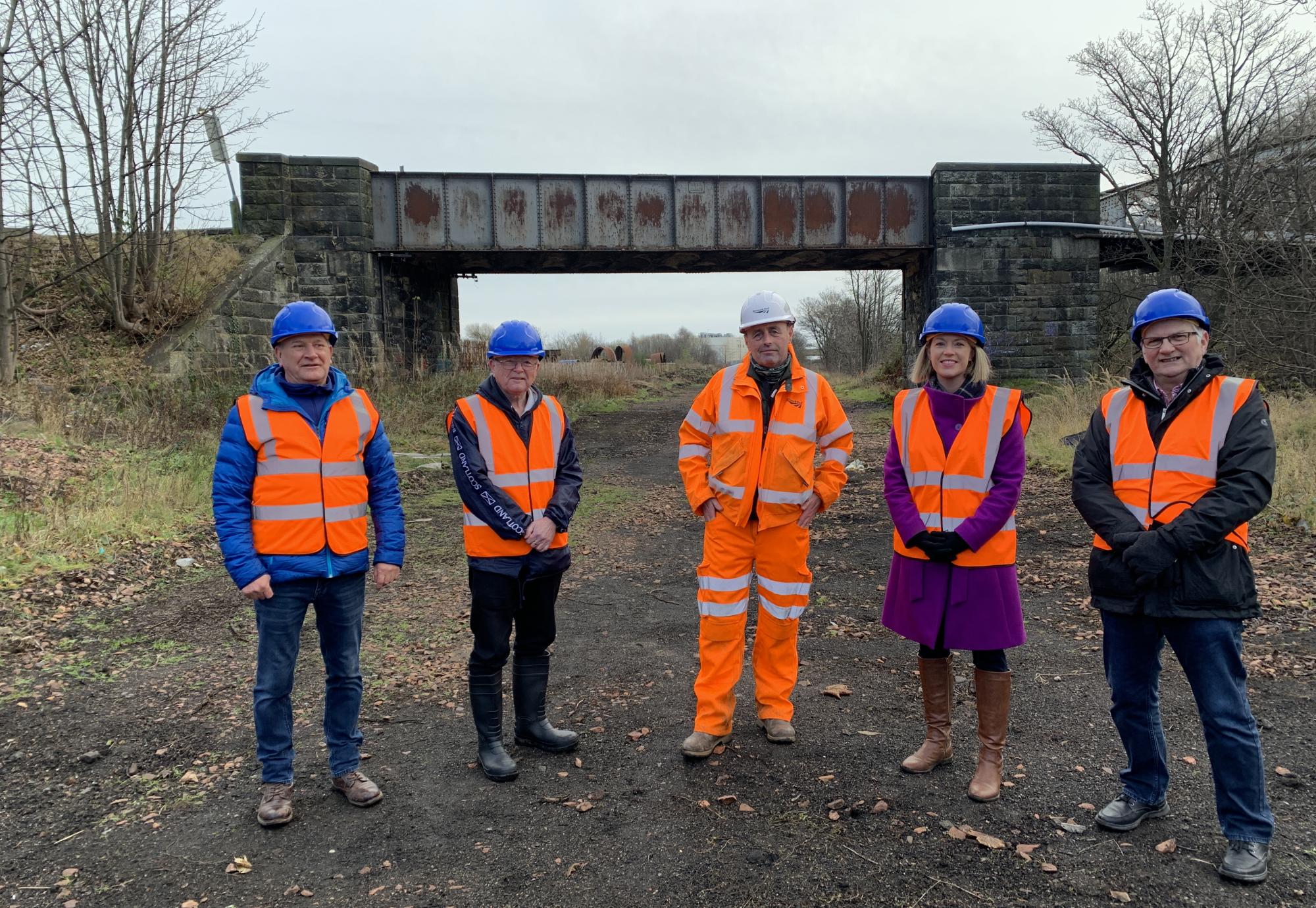 MSPs visit Levenmouth rail link site