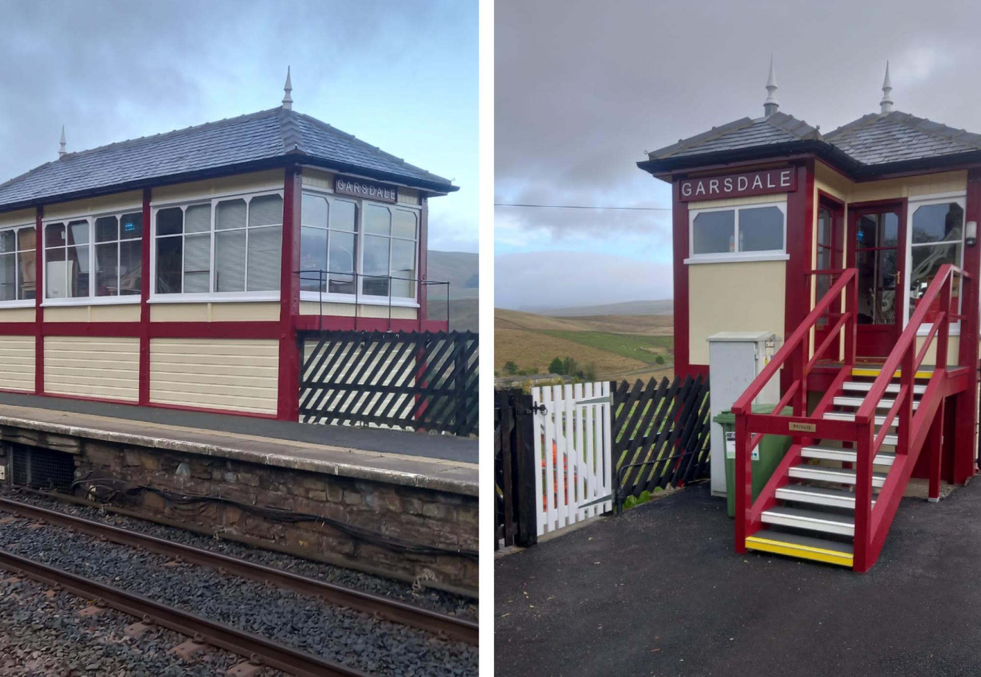 Garsdale signal box refurbishment