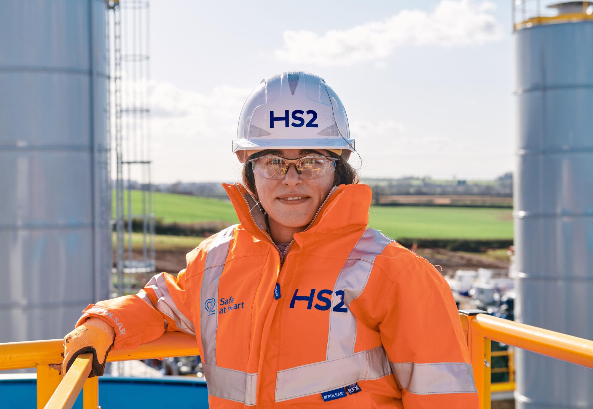 HS2 worker