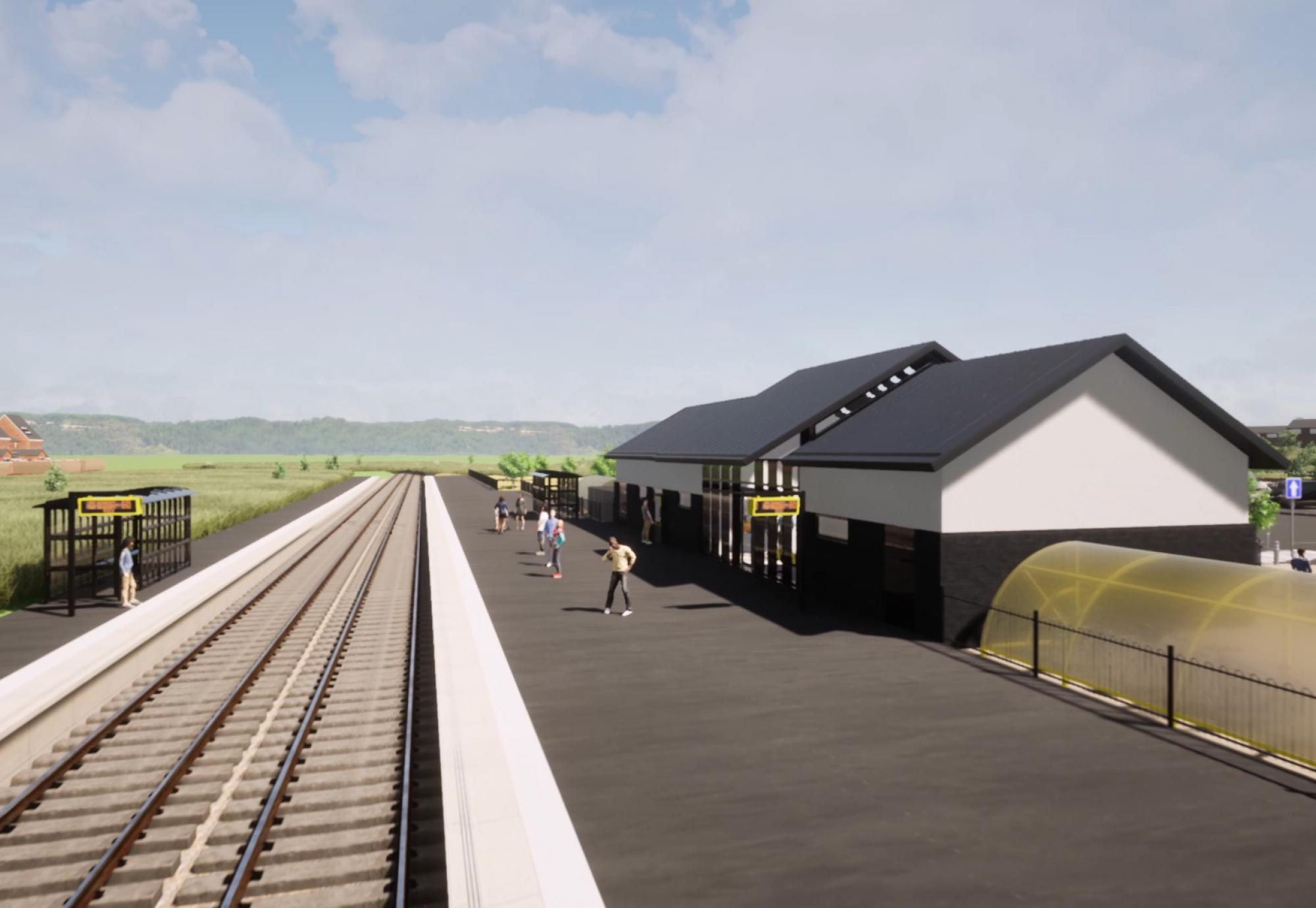 Headbolt Lane station design