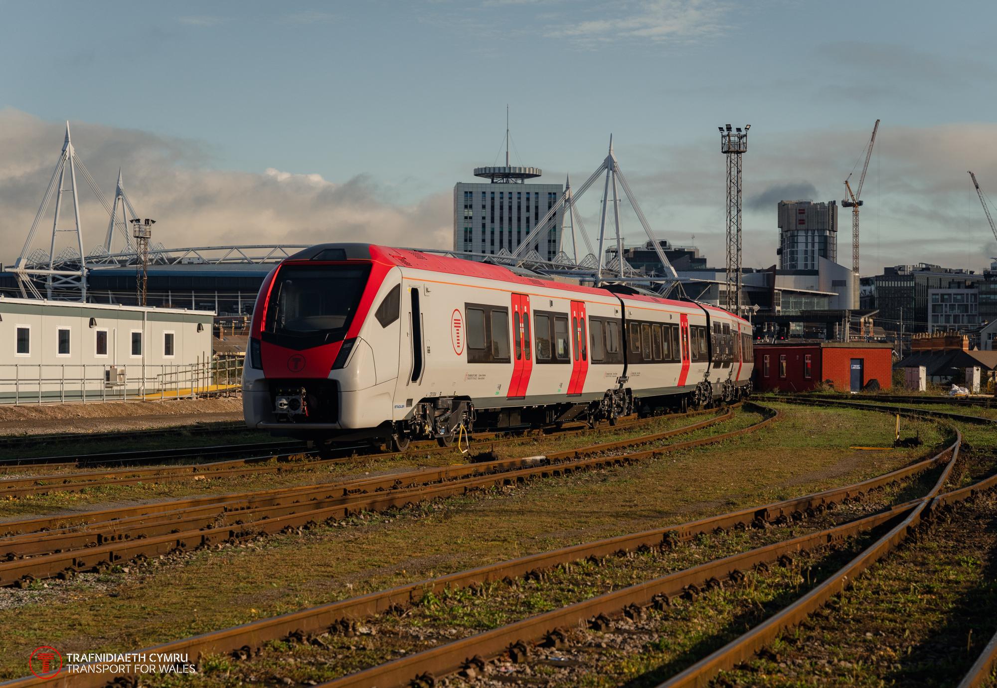 New Transport for Wales train