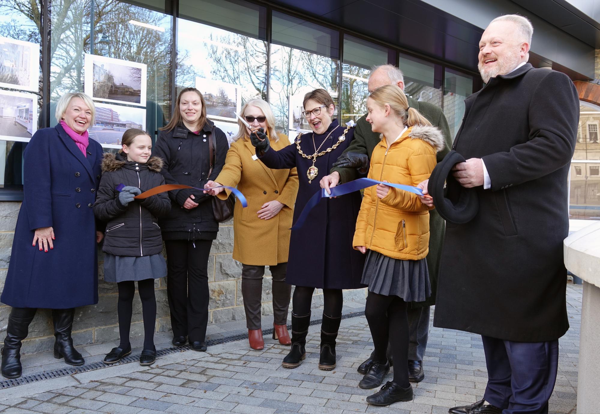 Opening of Maidstone East station