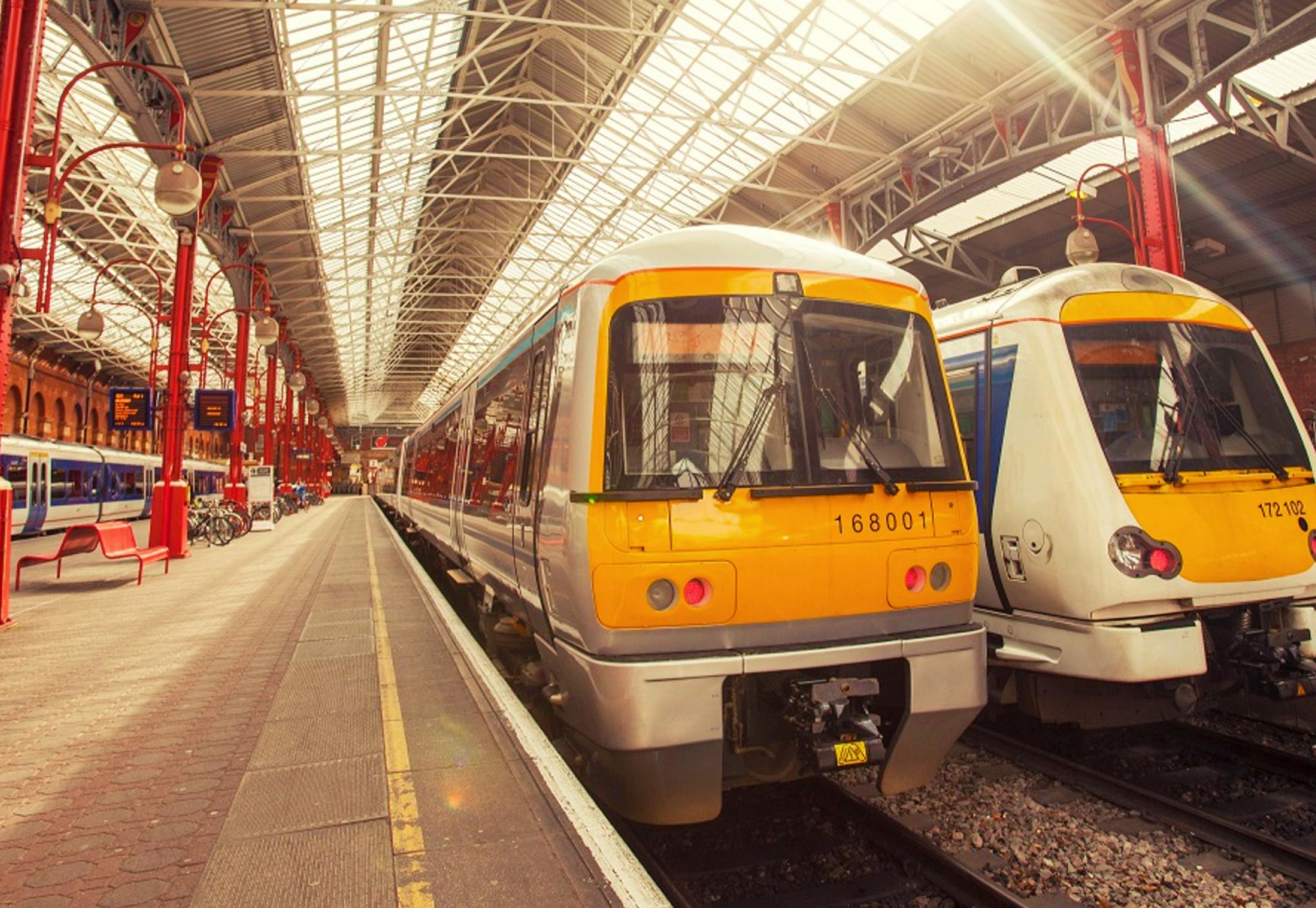 Chiltern trains at Marylebone station