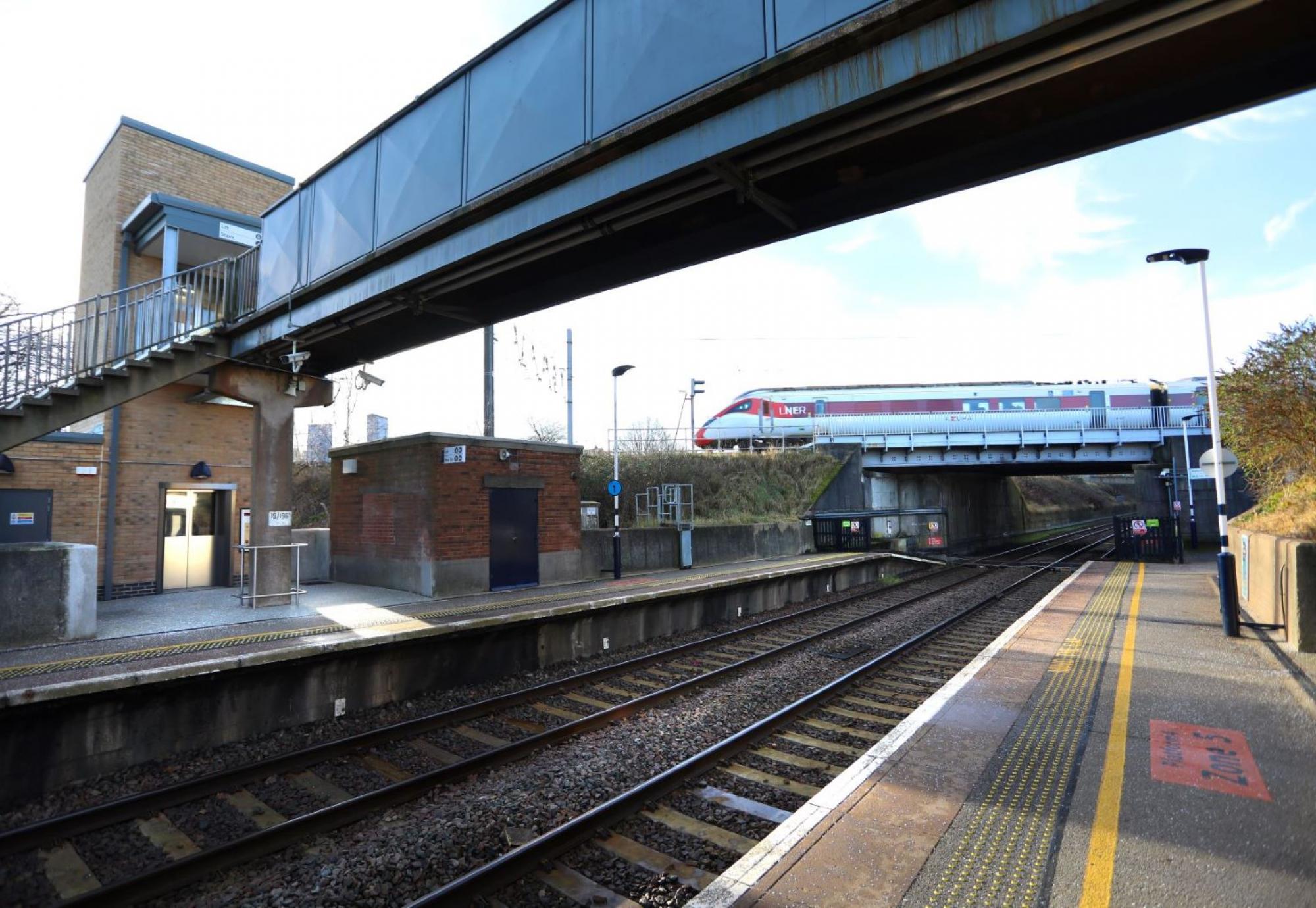 New lift and walkway at Retford Station