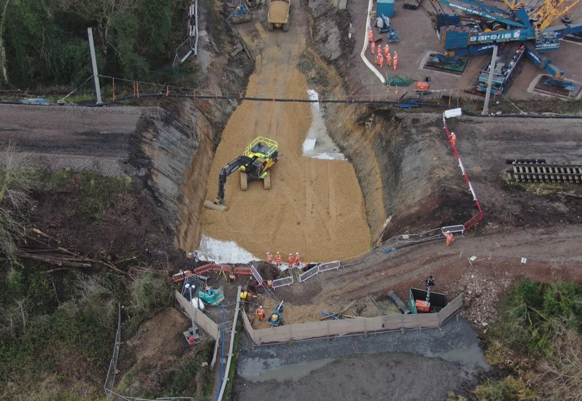 Ocean Bridge foundations laid