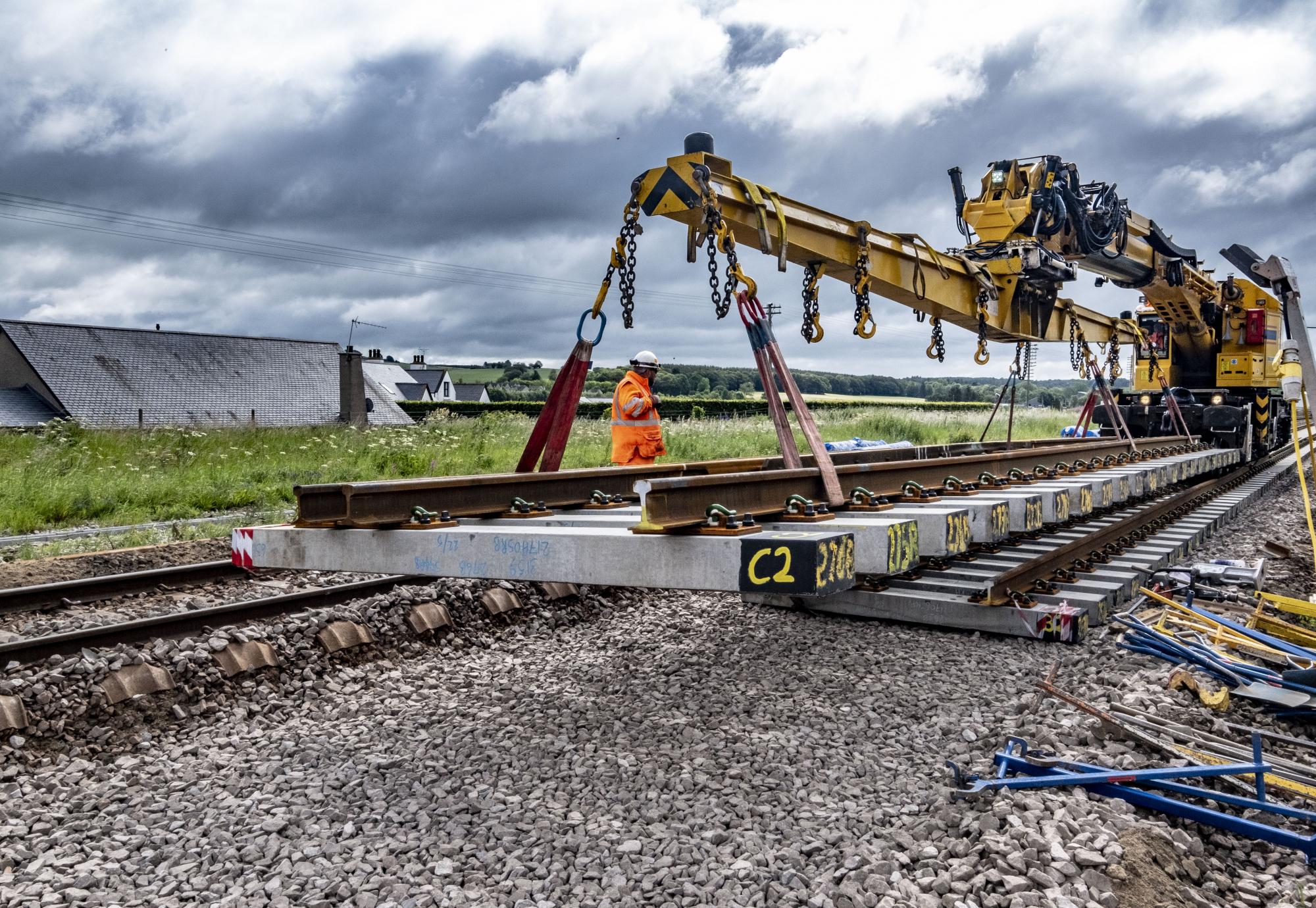 Engineering work in Inverurie