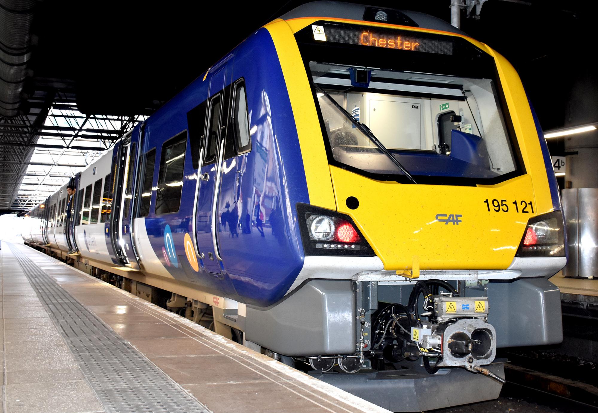 Northern train at Manchester Victoria