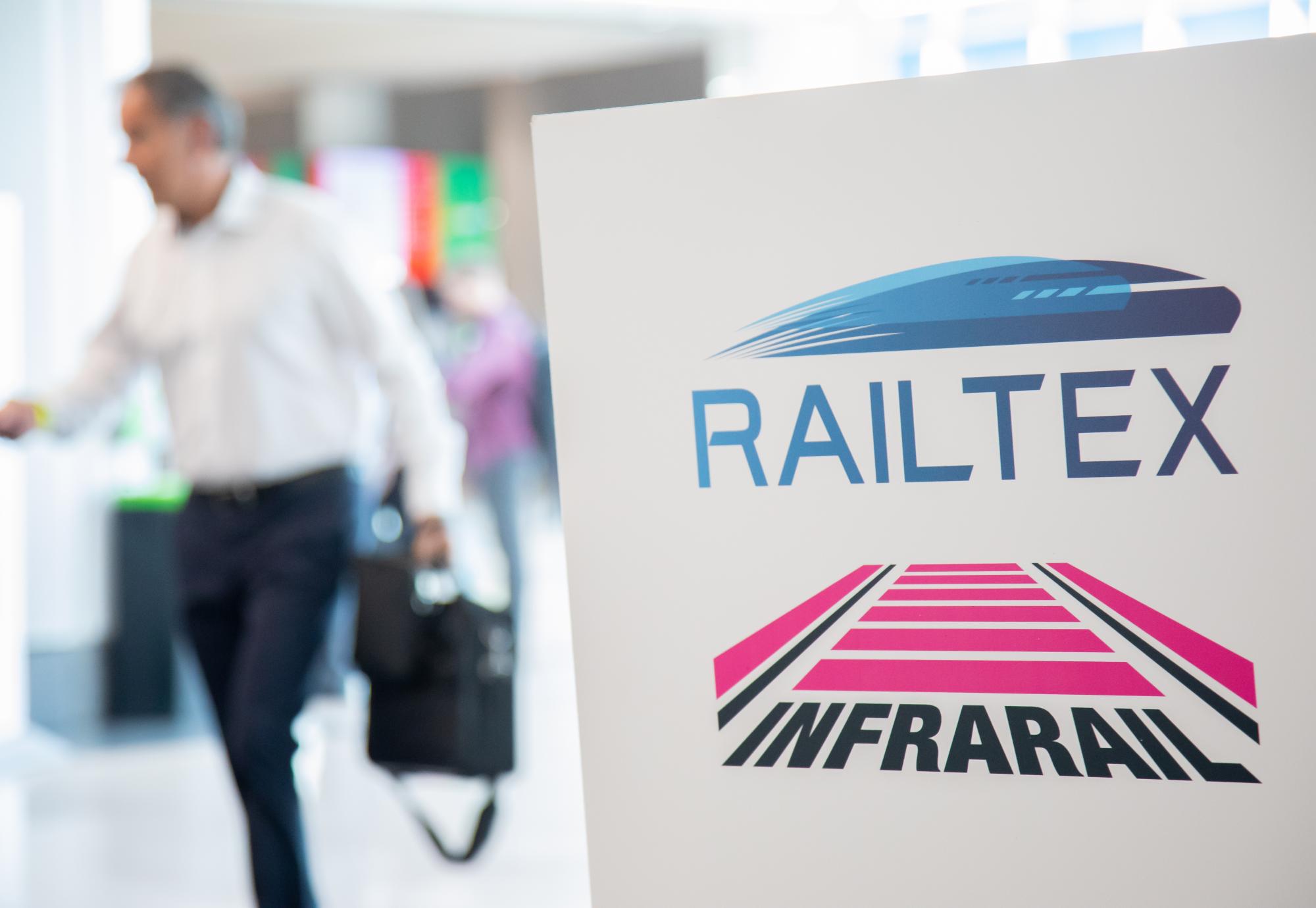 Railtex Exhibition graphic