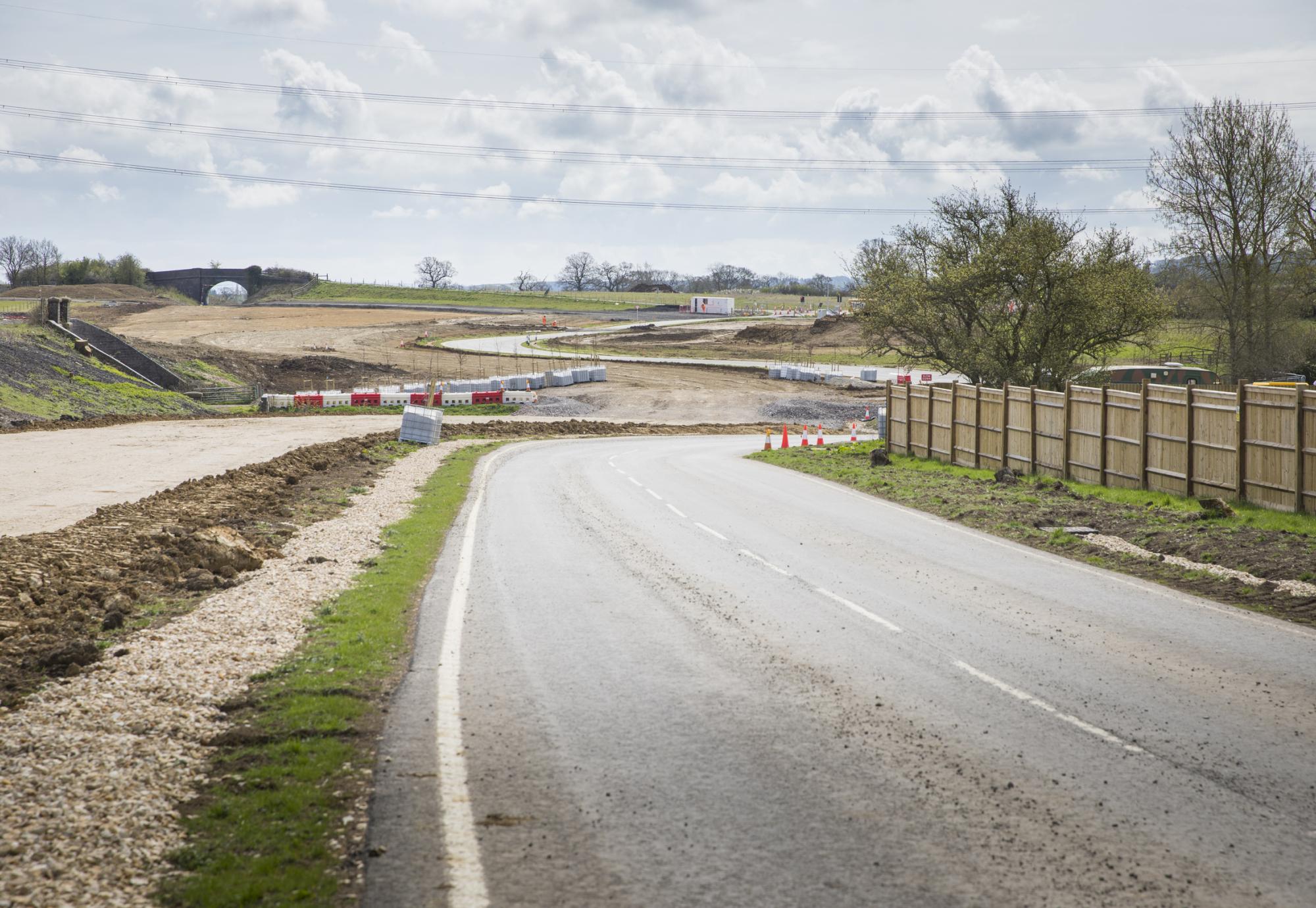 Temporary access road 