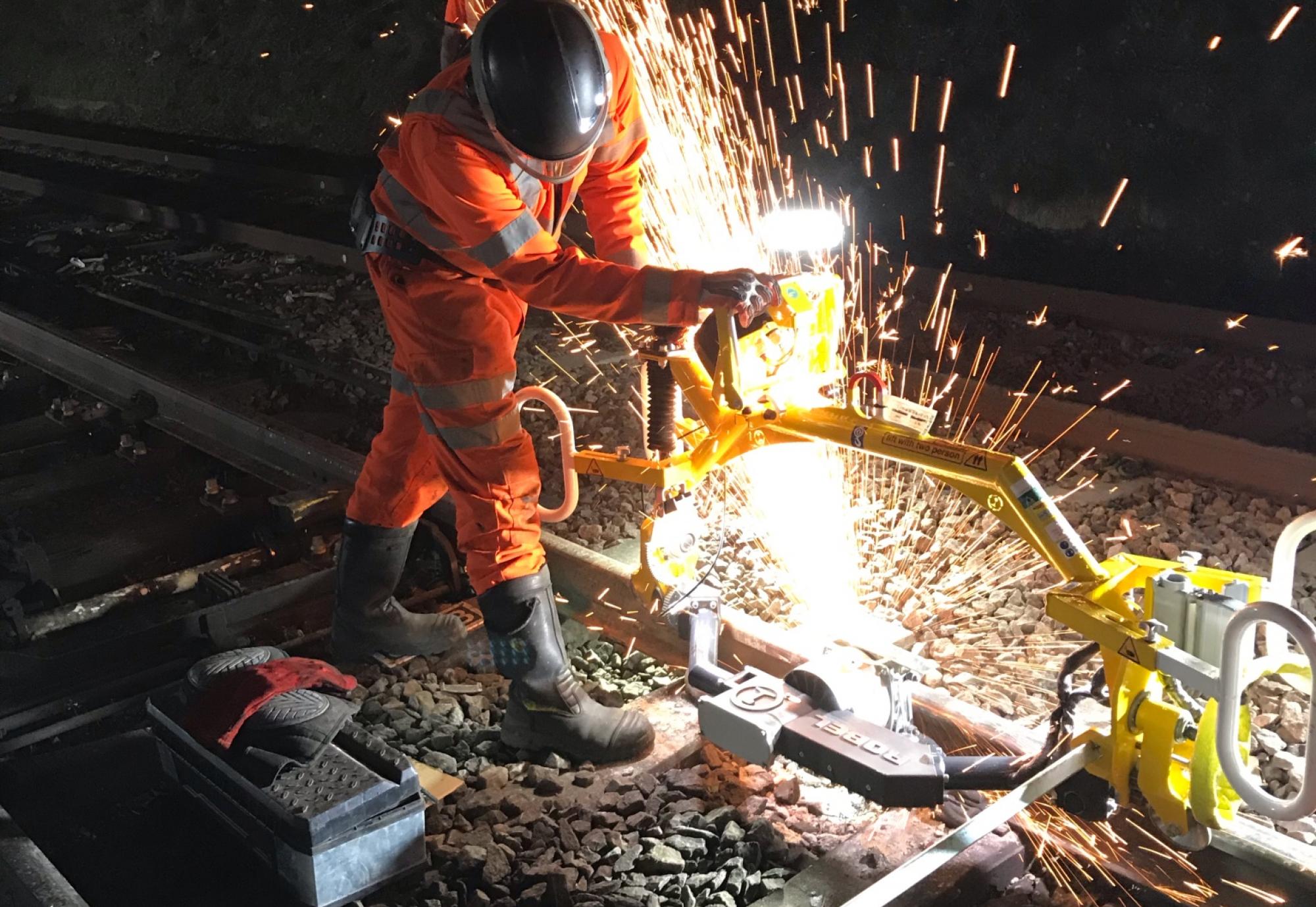 Ipswich track works, via Network Rail 