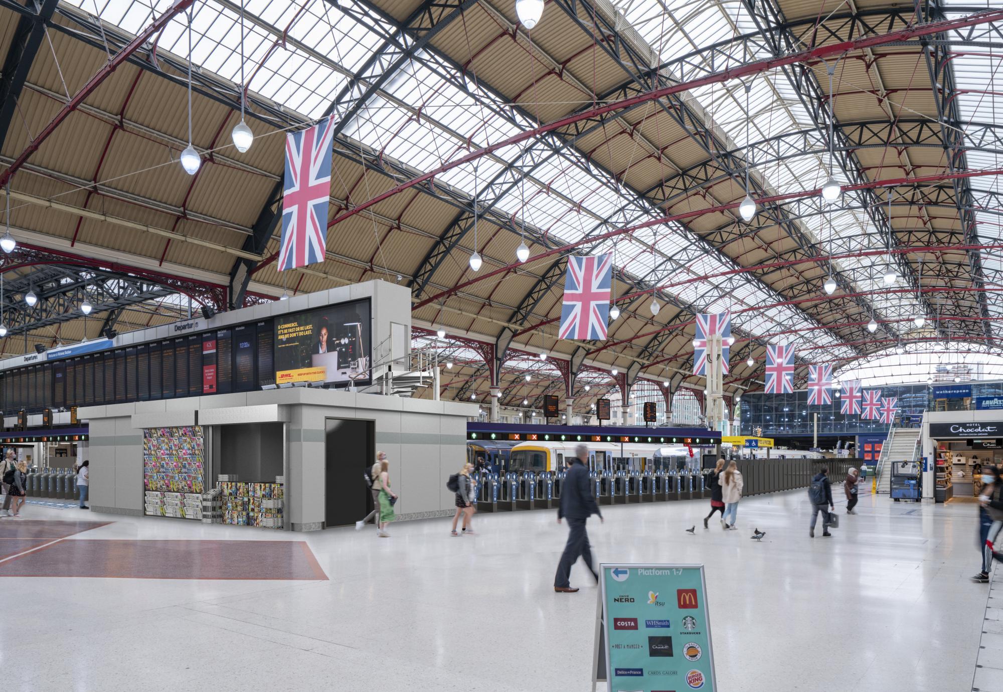 London Victoria Platform 7, via Network Rail 