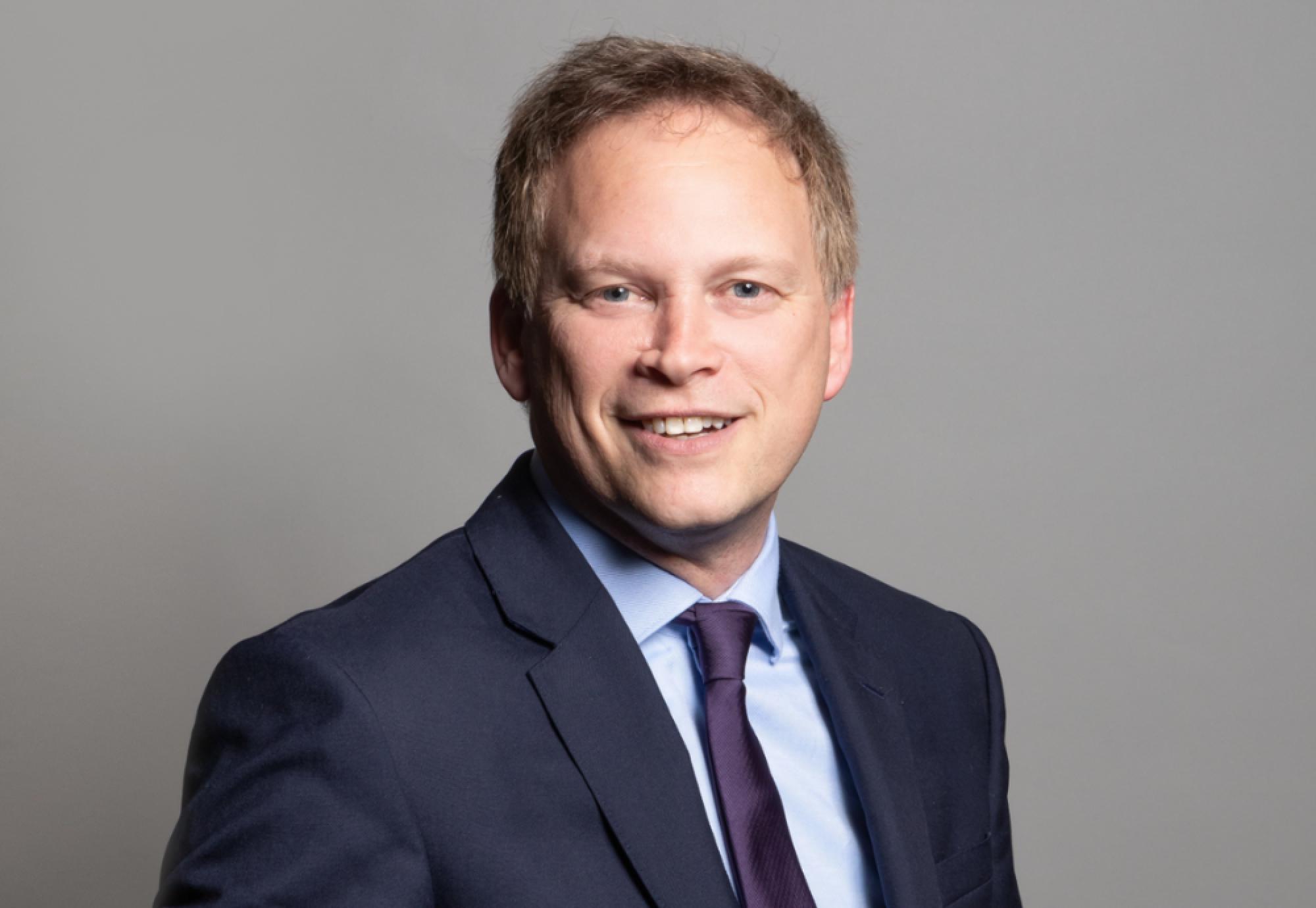 Transport Secretary Grant Shapps