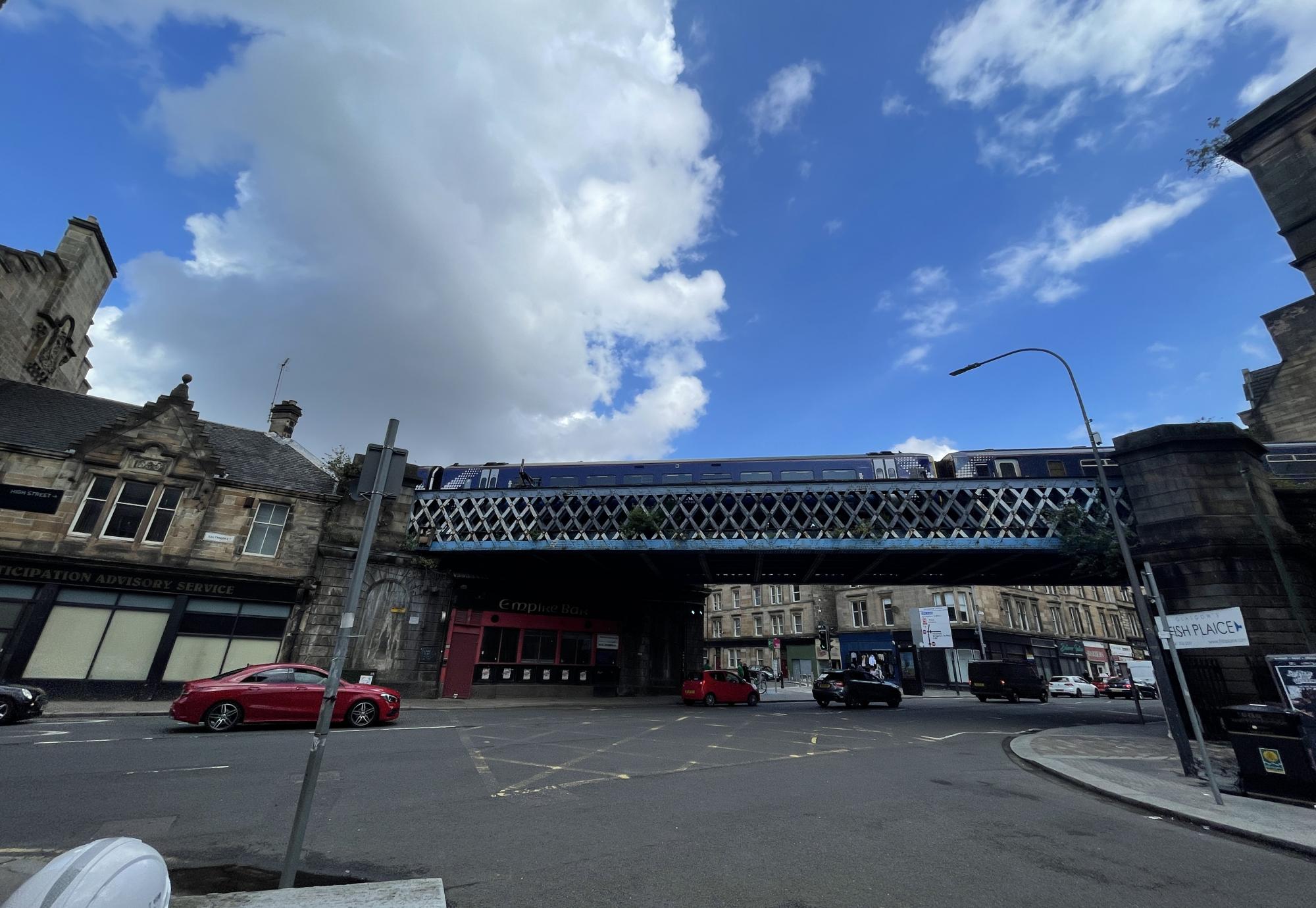 Saltmarket railway bridge, via Network Rail 