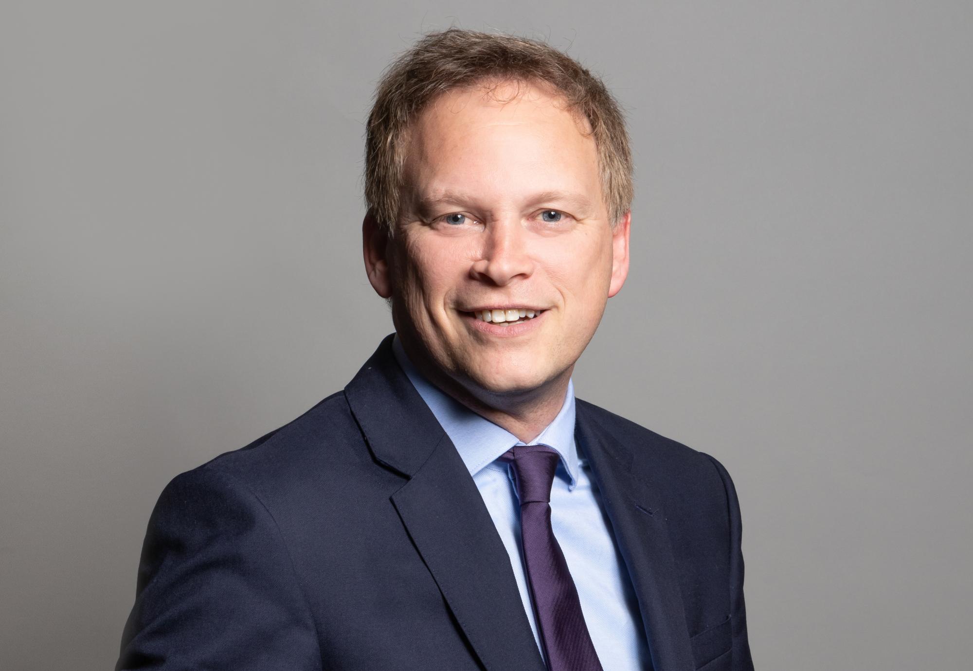 Transport Secretary Grant Shapps 