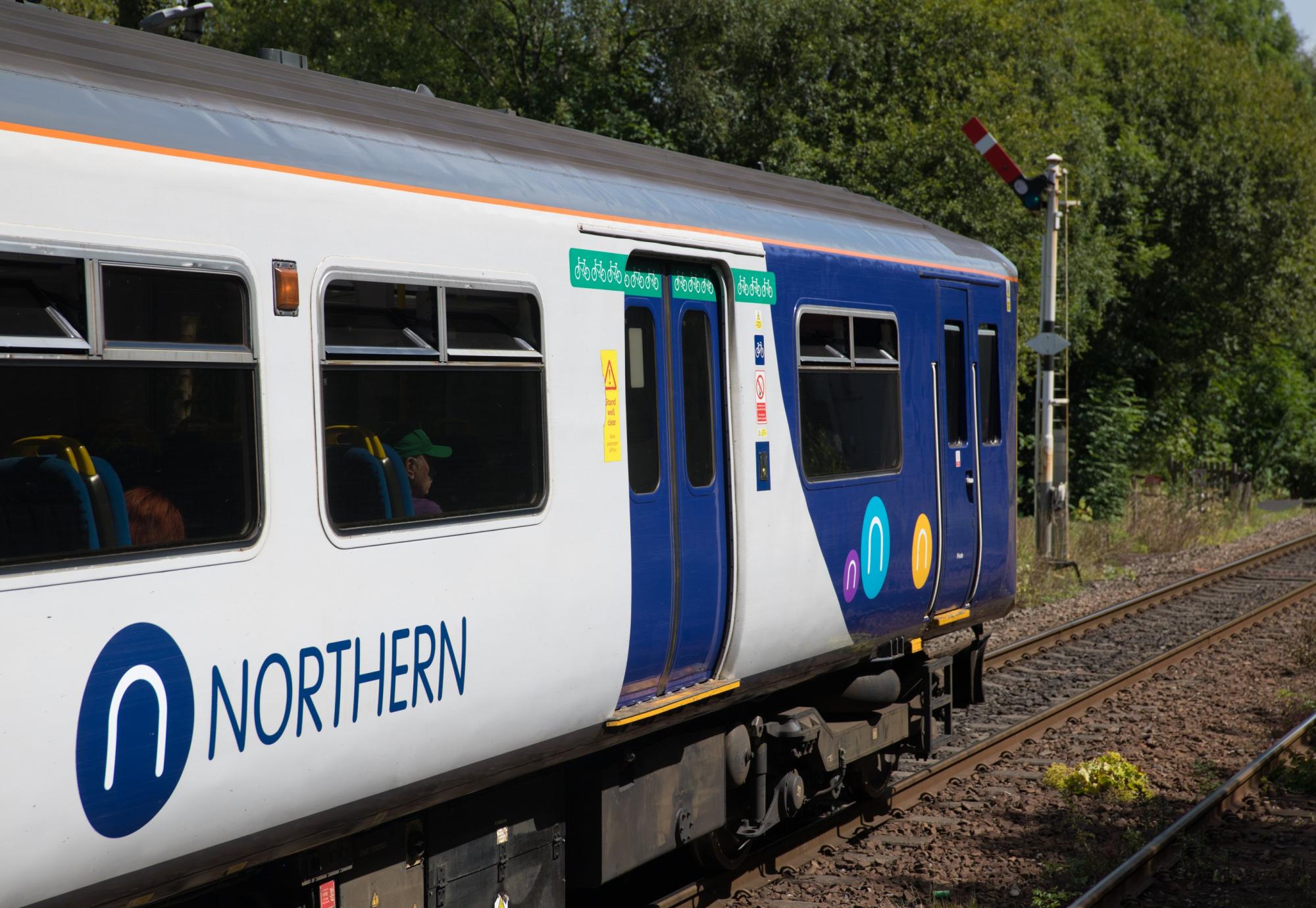 Northern train, via Northern 