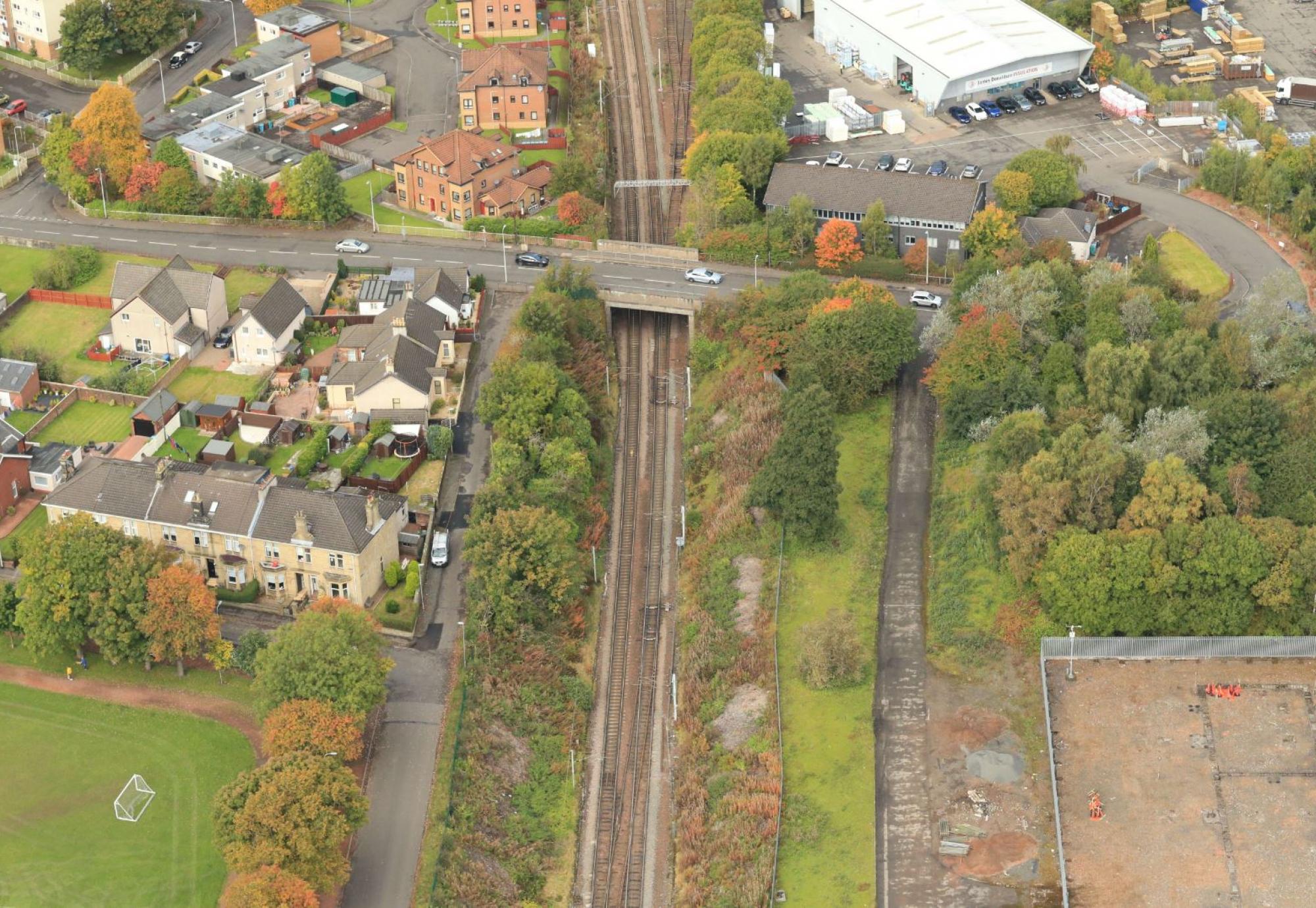 Whifflet South Junction, via Network Rail 