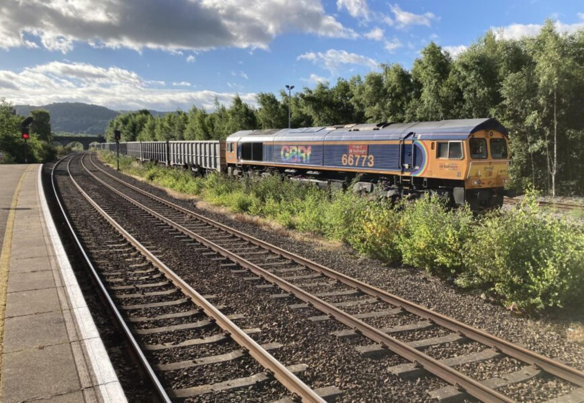 Welsh rail freight haulage, via Network Rail 