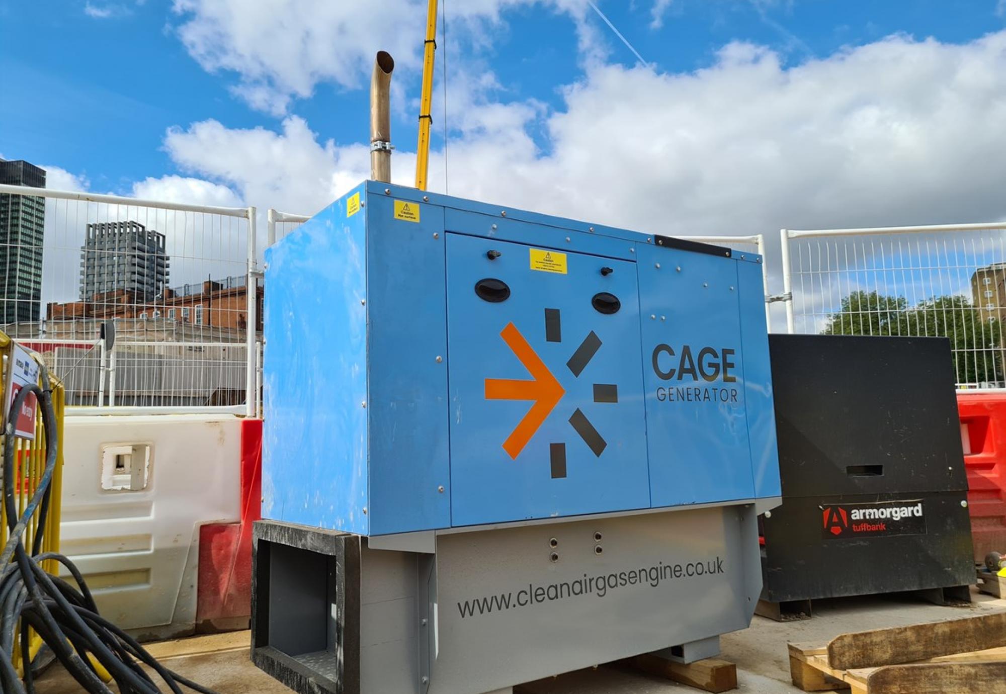 Clean Air Gas Engine (CAGE) generator