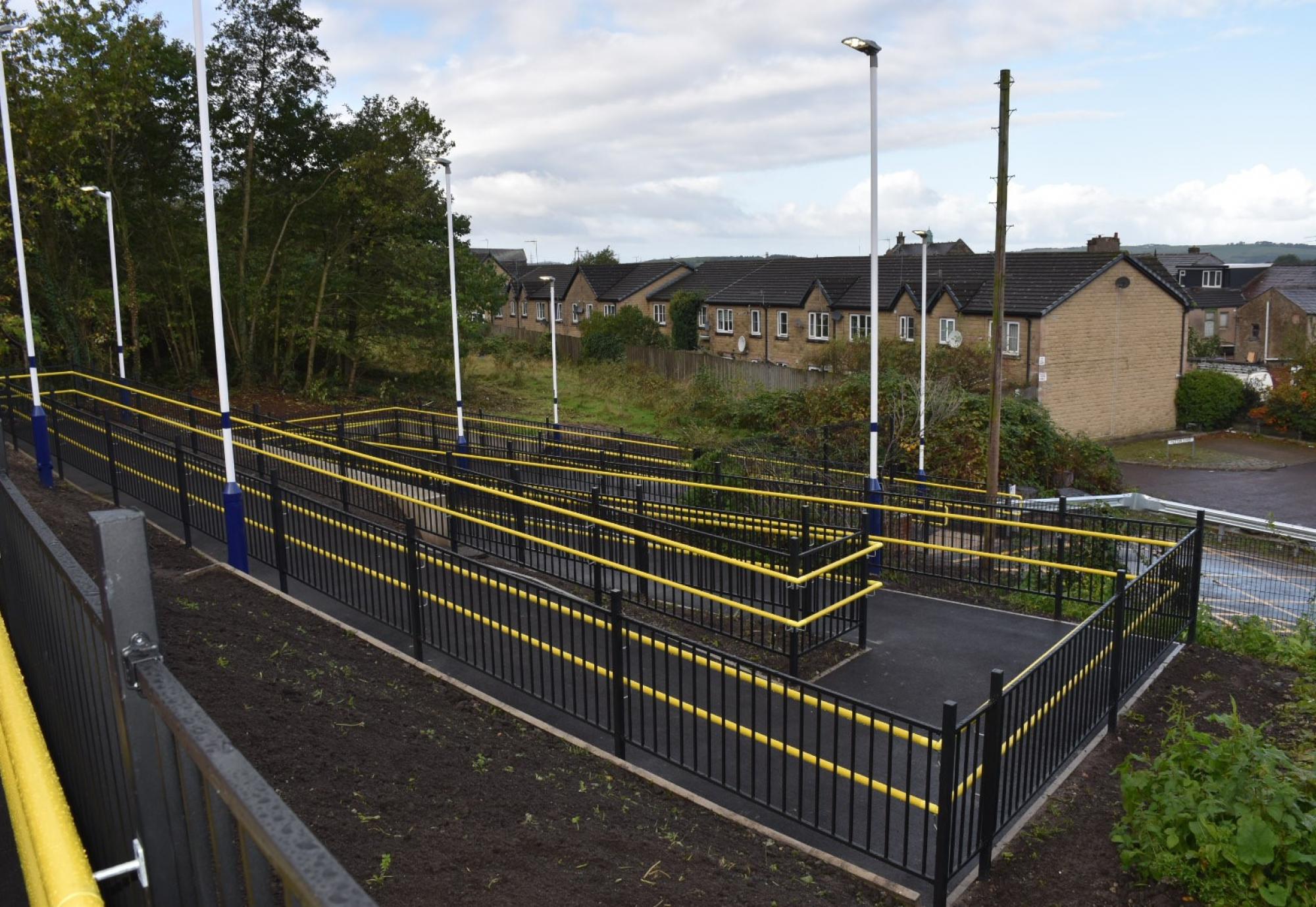 New ramp to platform one, via Northern 