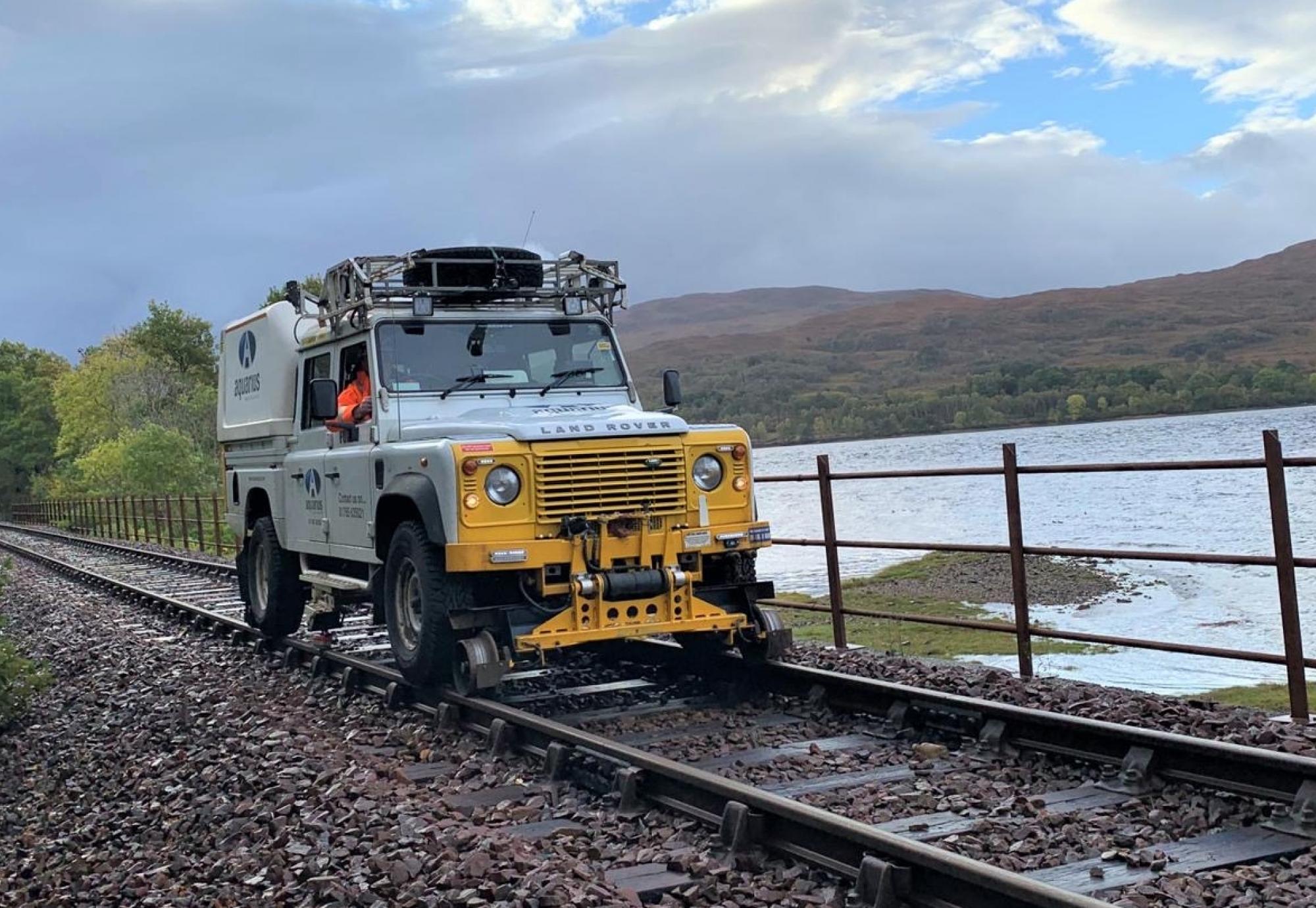 Aquarius Rail Sand Rover in action, via Istock 