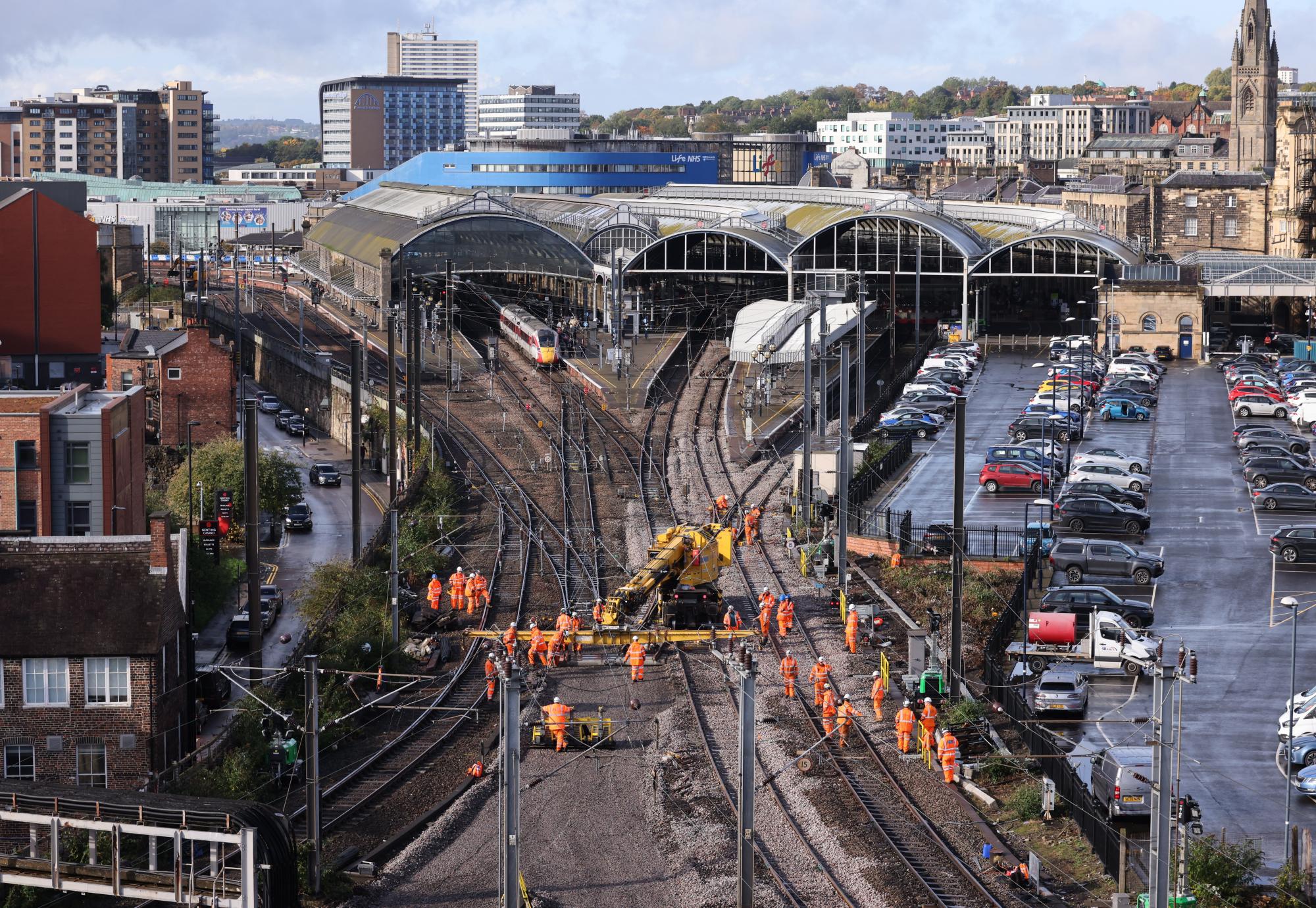 Newcastle track upgrade