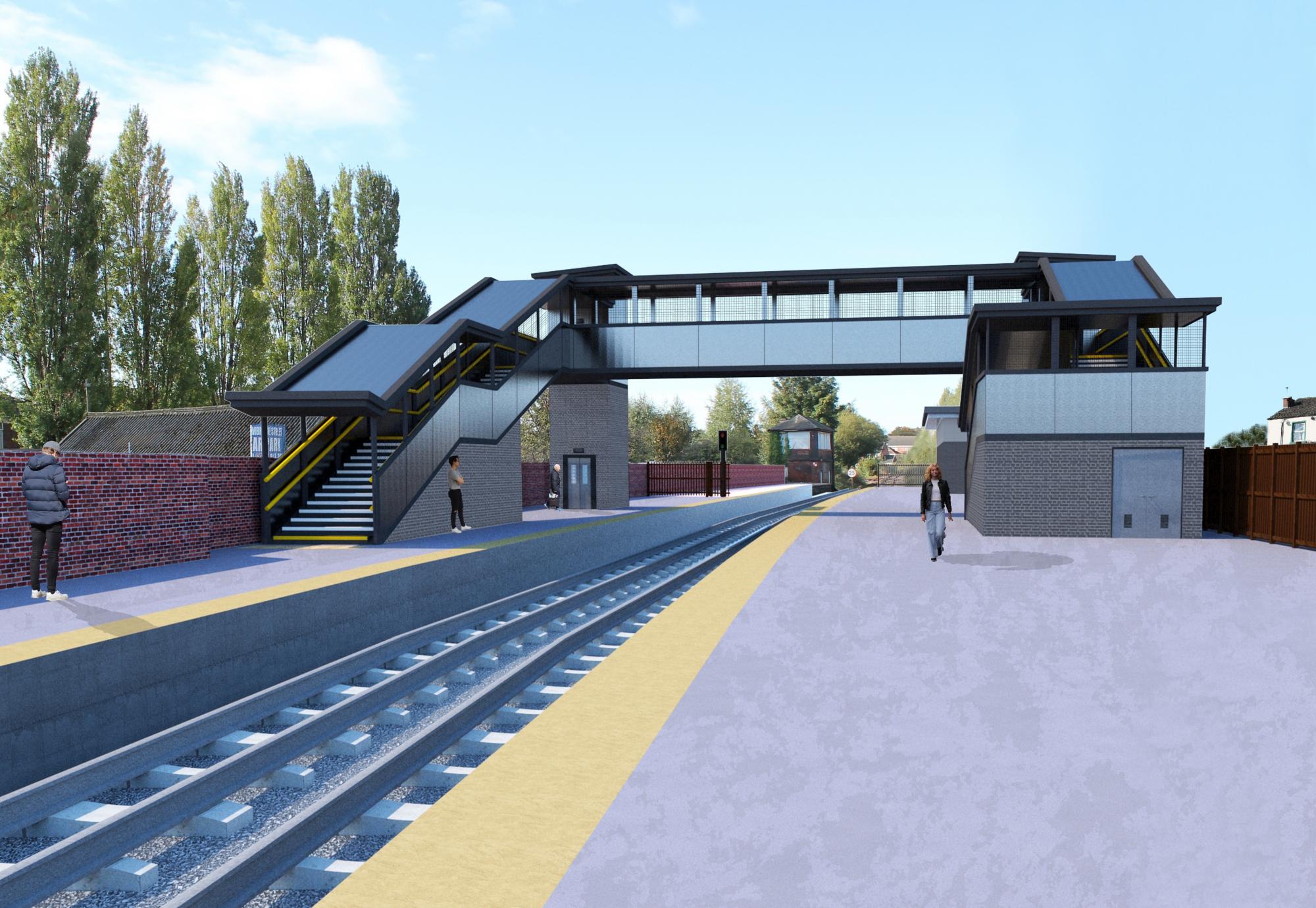 Second platform virtual view, from Network Rail 