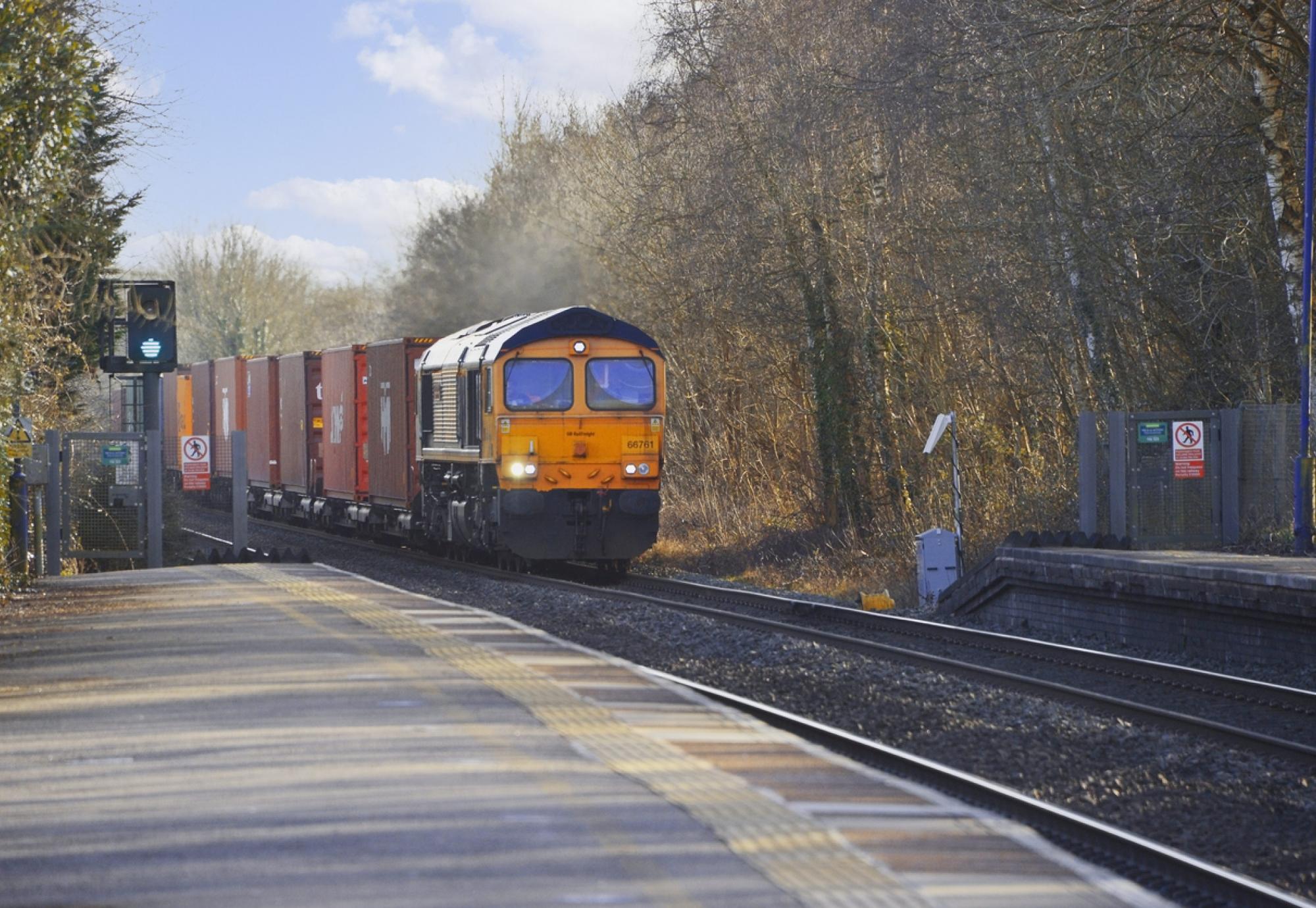 Freight train, via Istock 