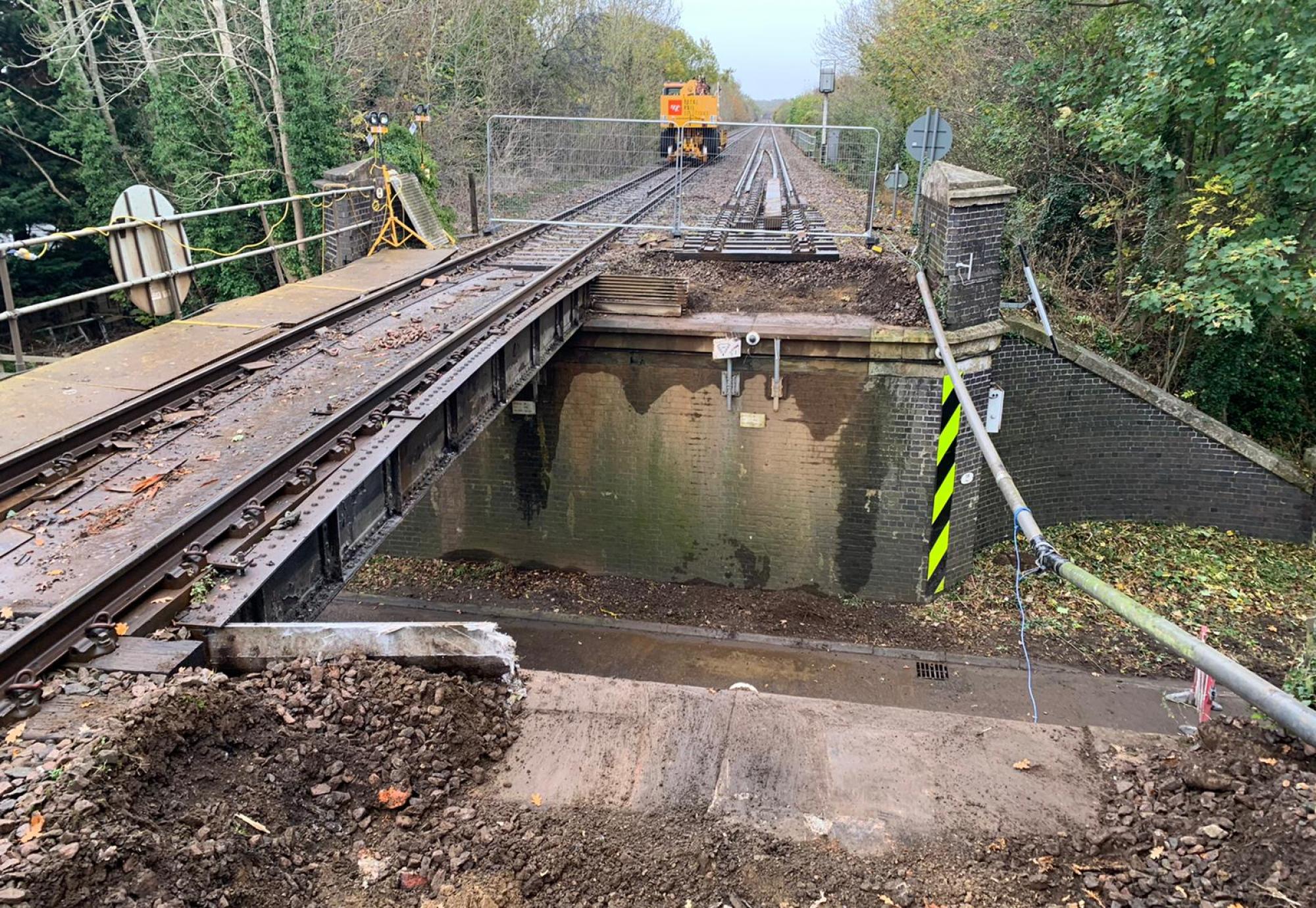 Rutland Bridge damage, via Network Rail 