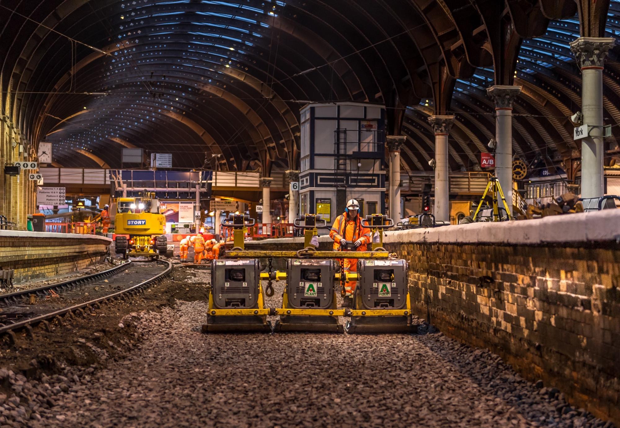 Previous work at York station, via Network Rail 