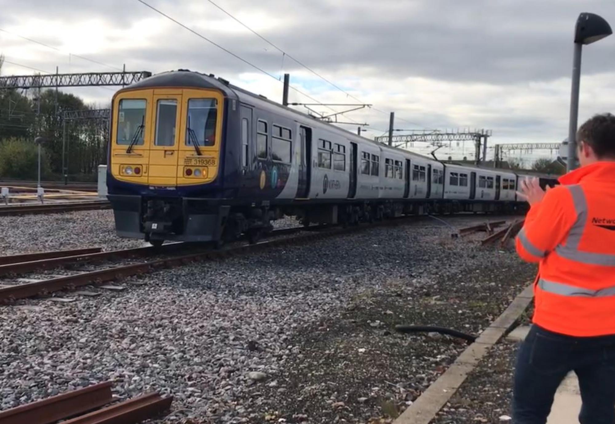 Watertrak train mounted water addition 