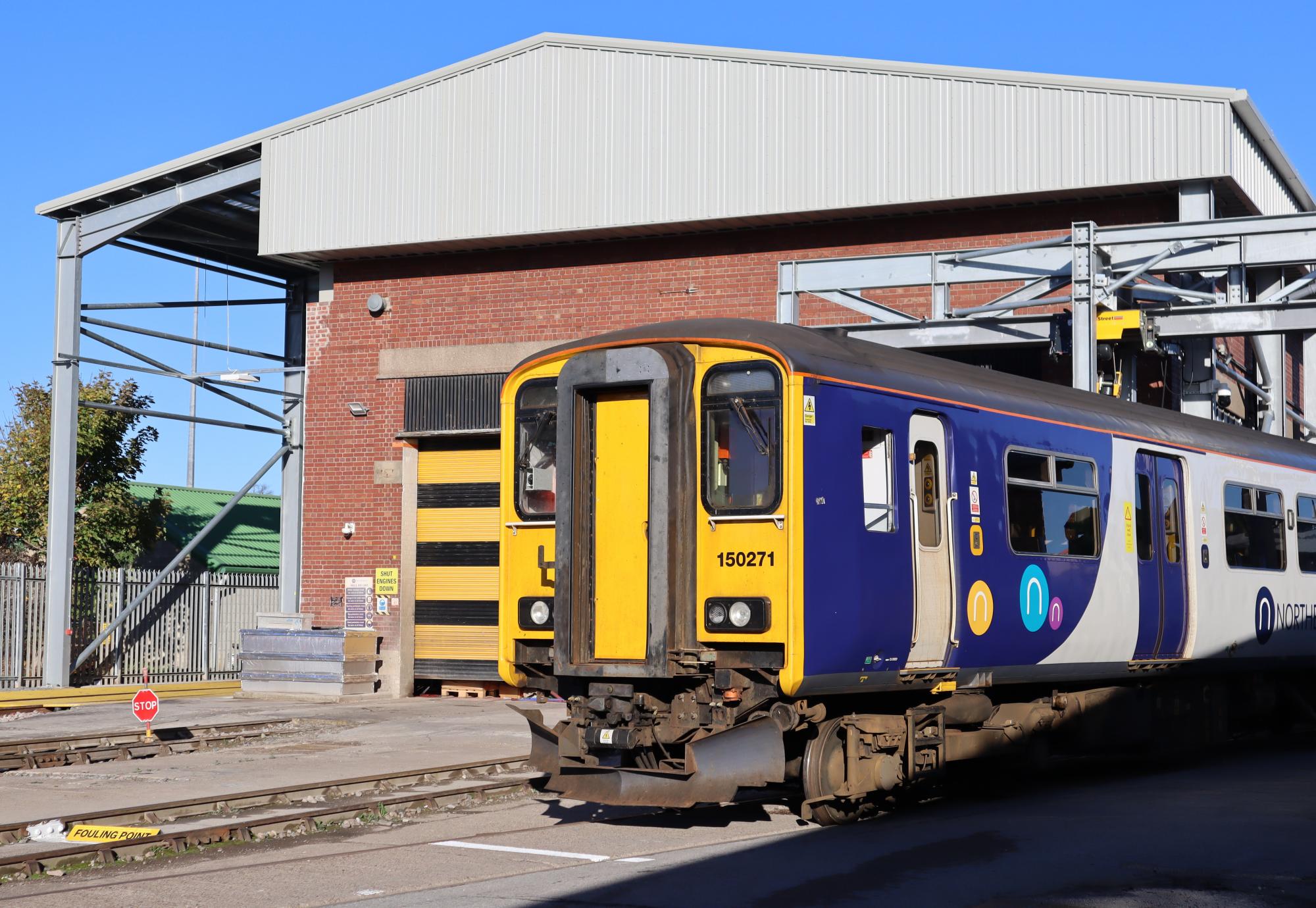 Hull TrainCare Centre, via Northern 