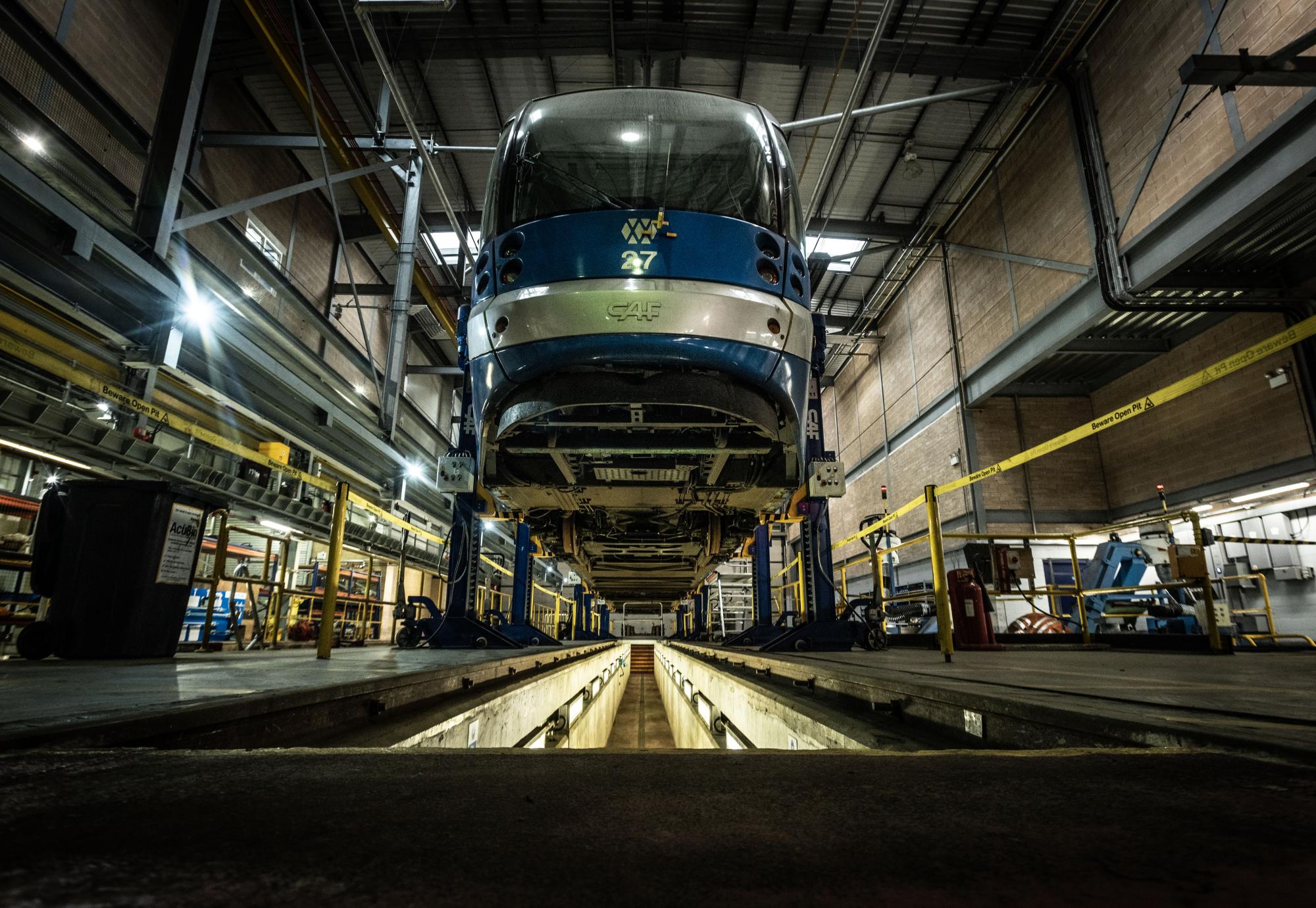 Depot works, via Transport for the West Midlands 