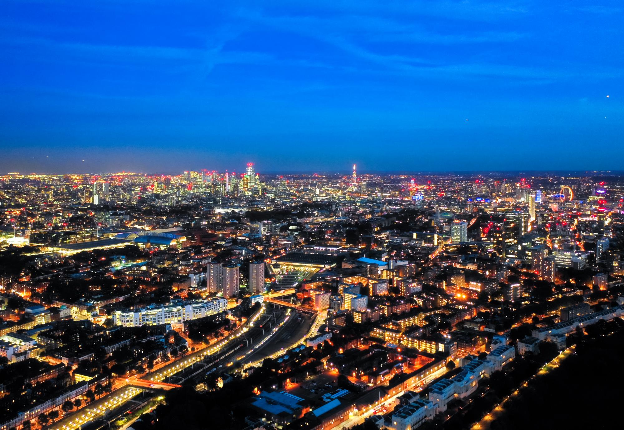 London aerial view, Istock 