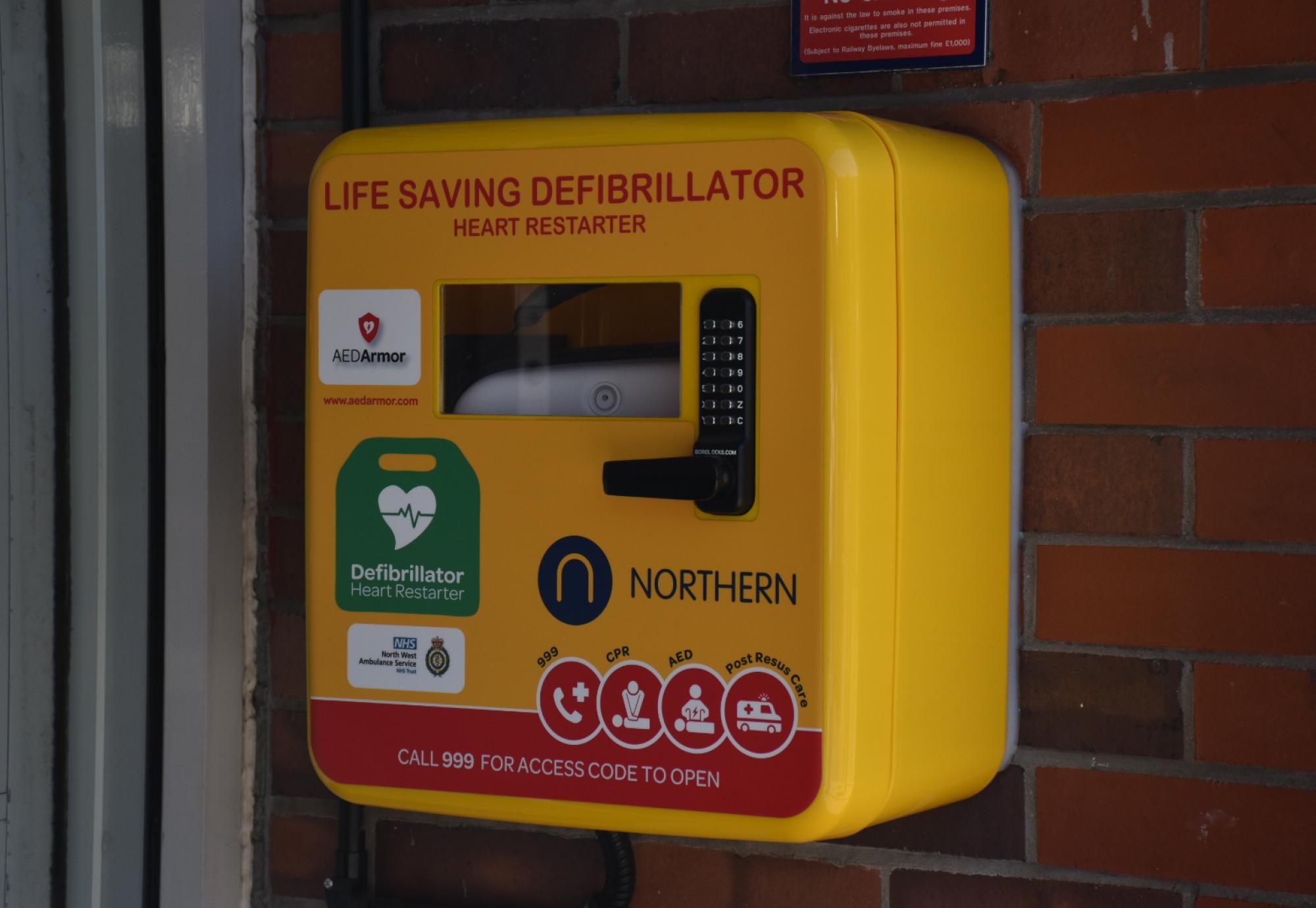 Northern defibrillator, via Northern 