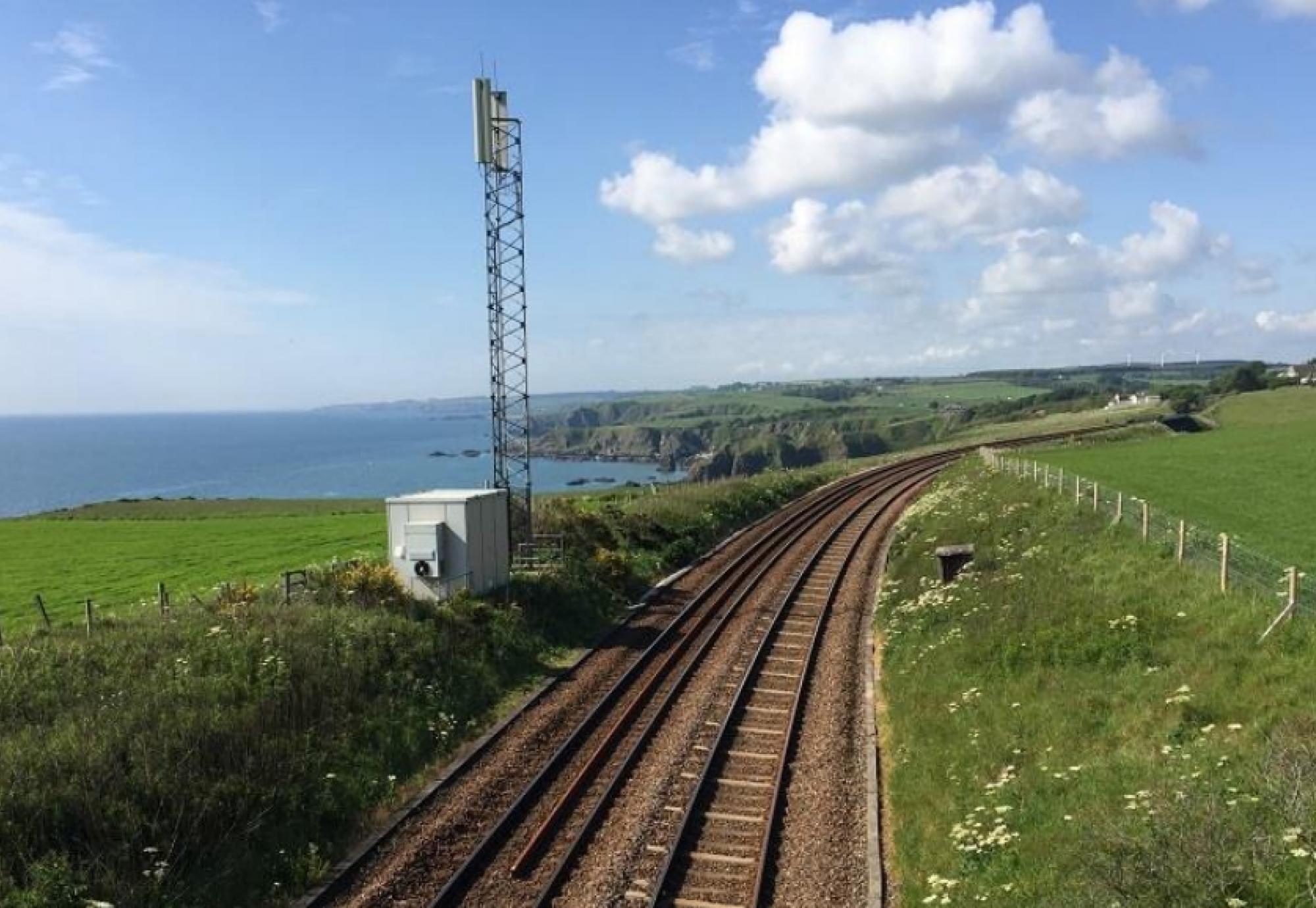 UK telecom infrastructure, via Network Rail 