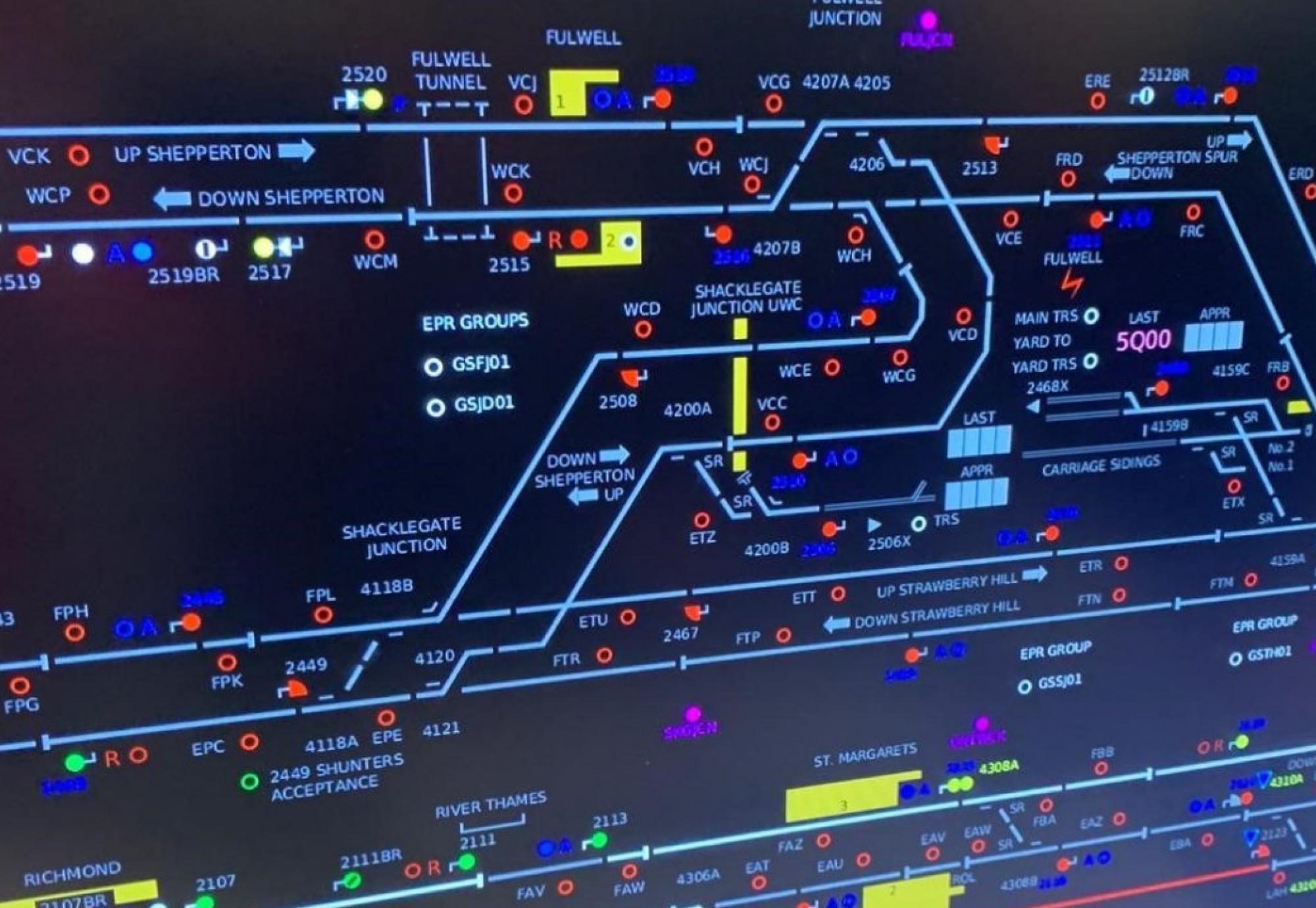 State of the art signalling system, via Network Rail 