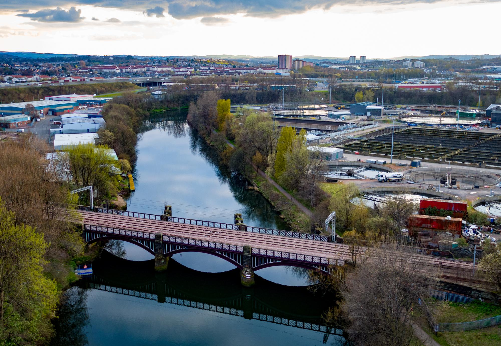 Clyde Viaduct, Dalmarnock, via Network Rail 