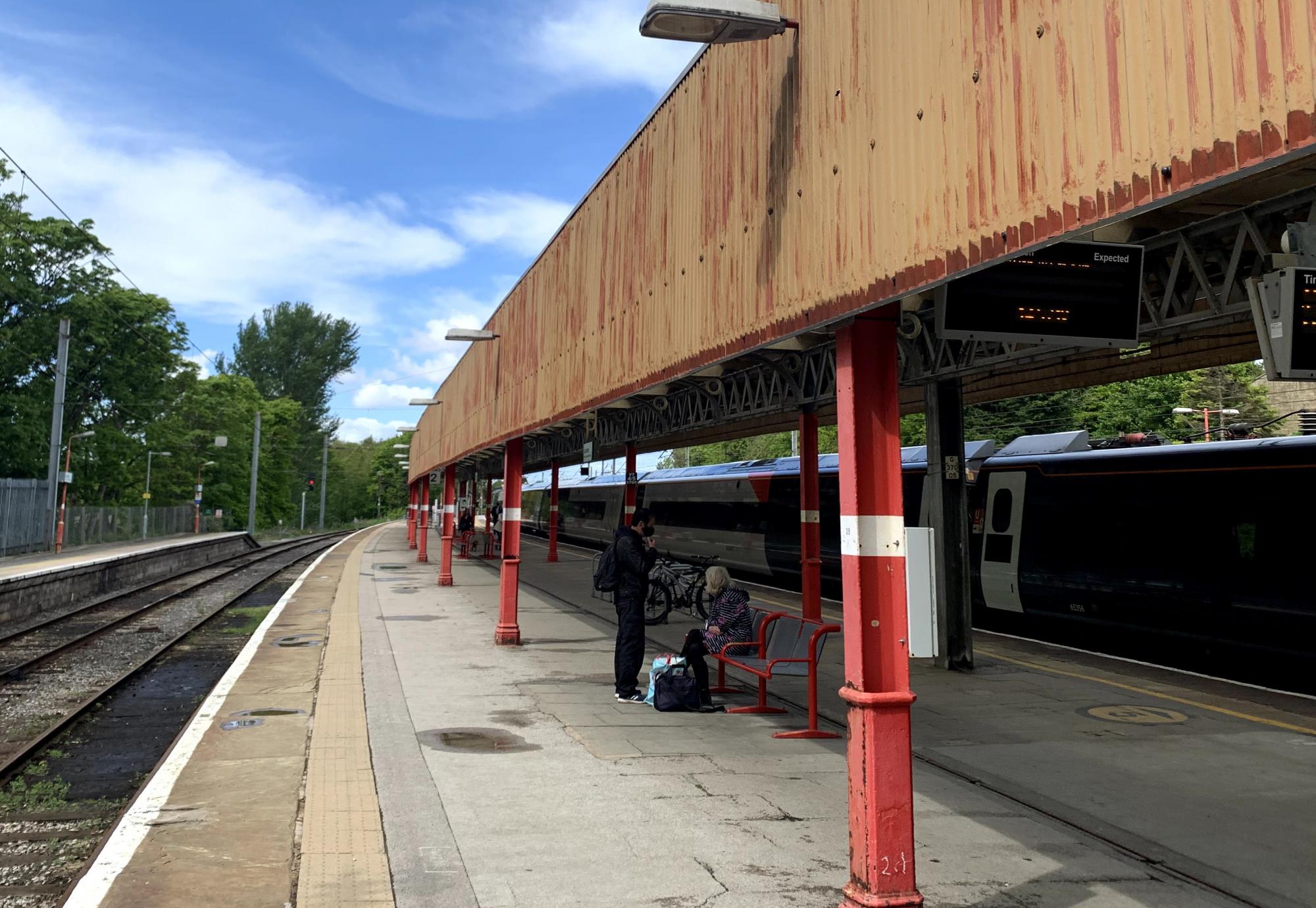 Existing station canopies, via Network Rail 