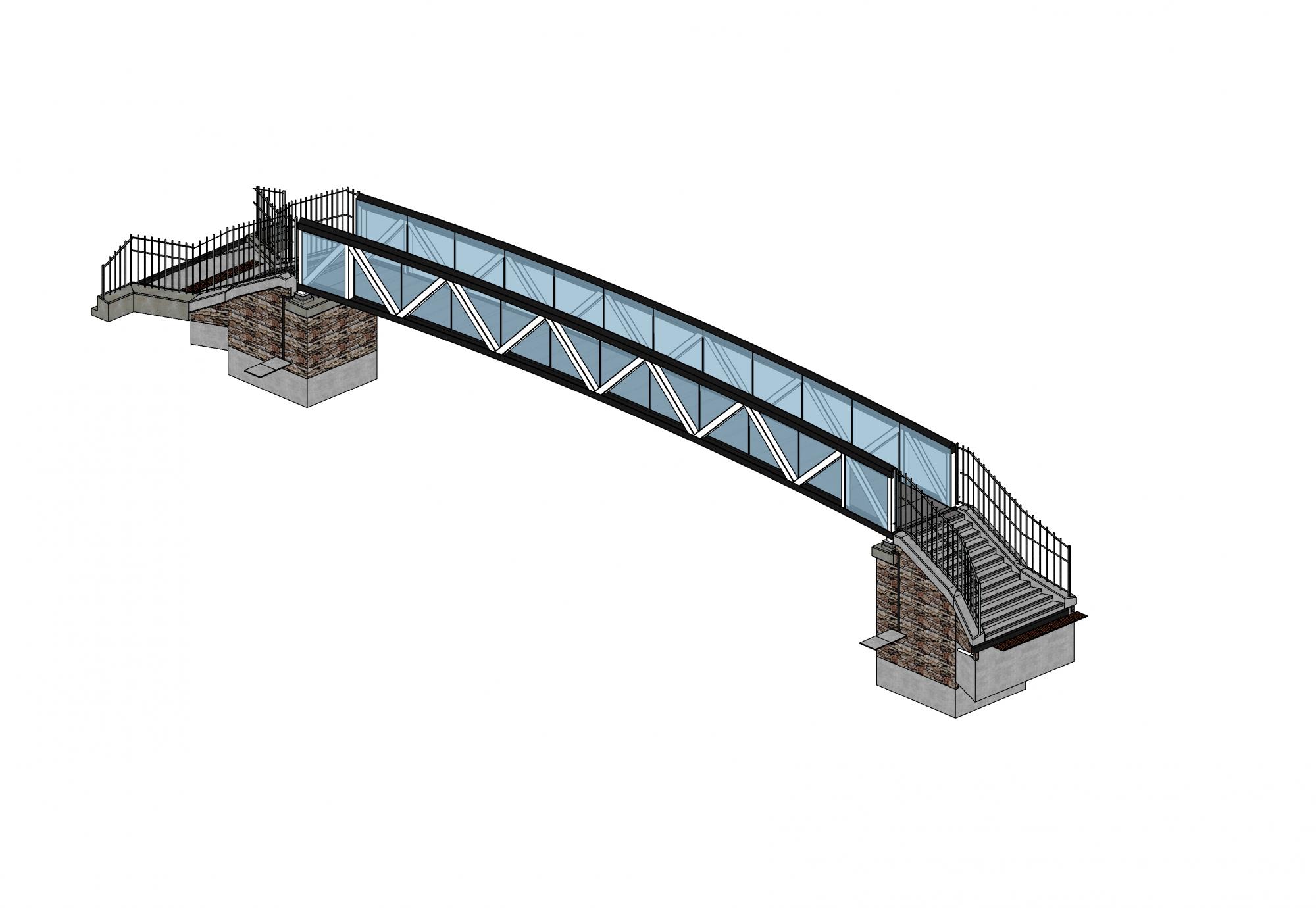 Conceptual design of the new bridge, via Network Rail 