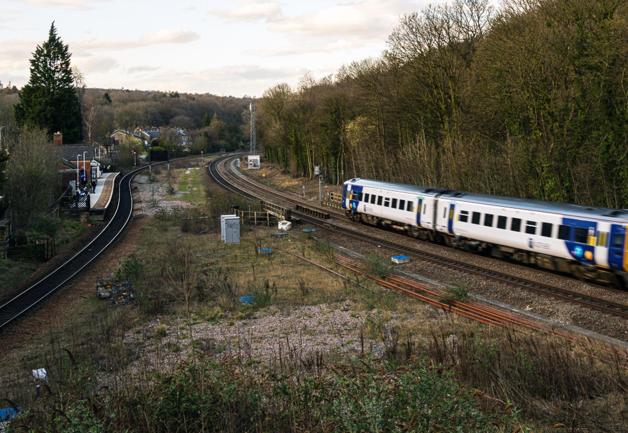 Dore towards Sheffield, via Network Rail 