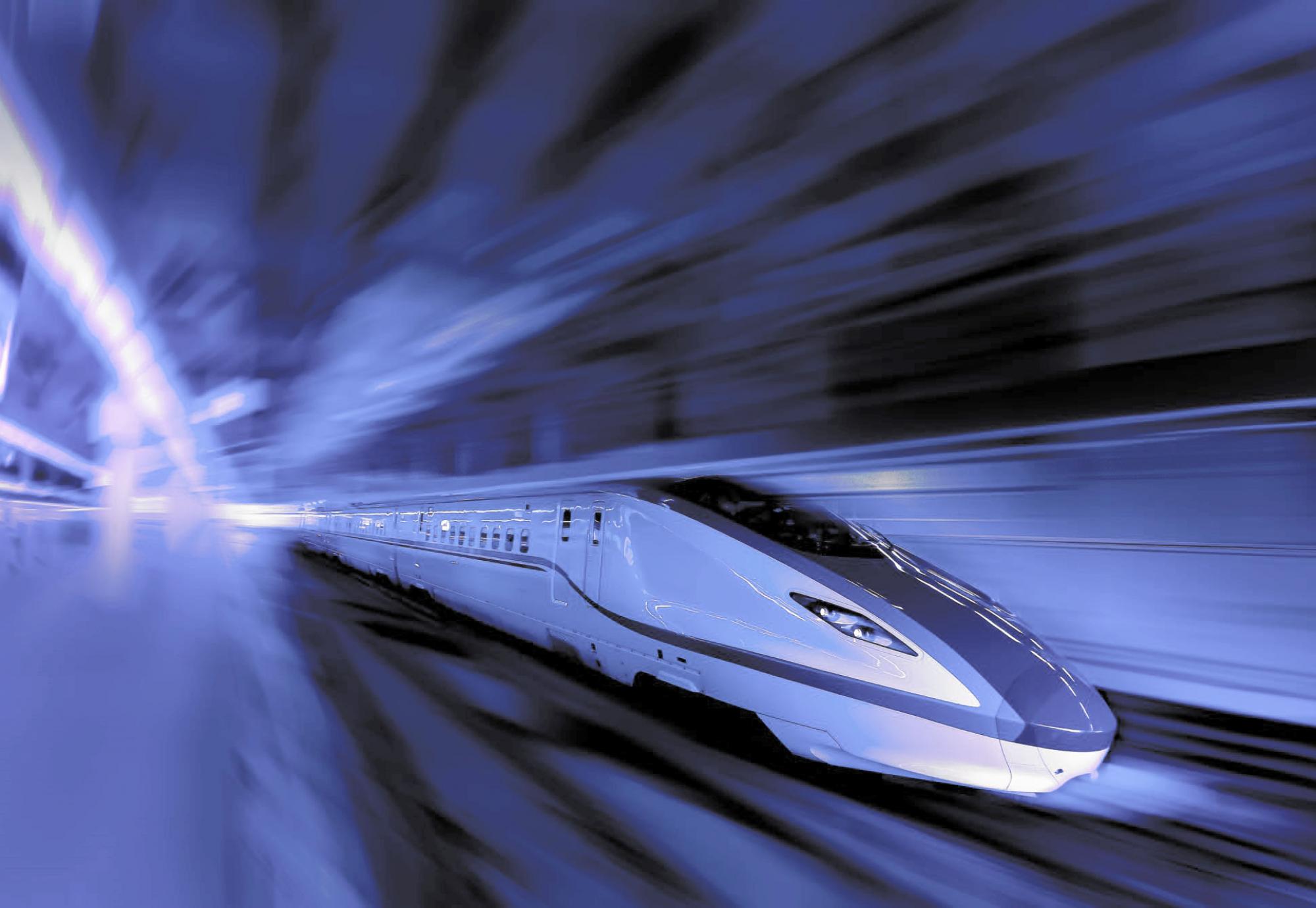 High speed rail, via Istock 