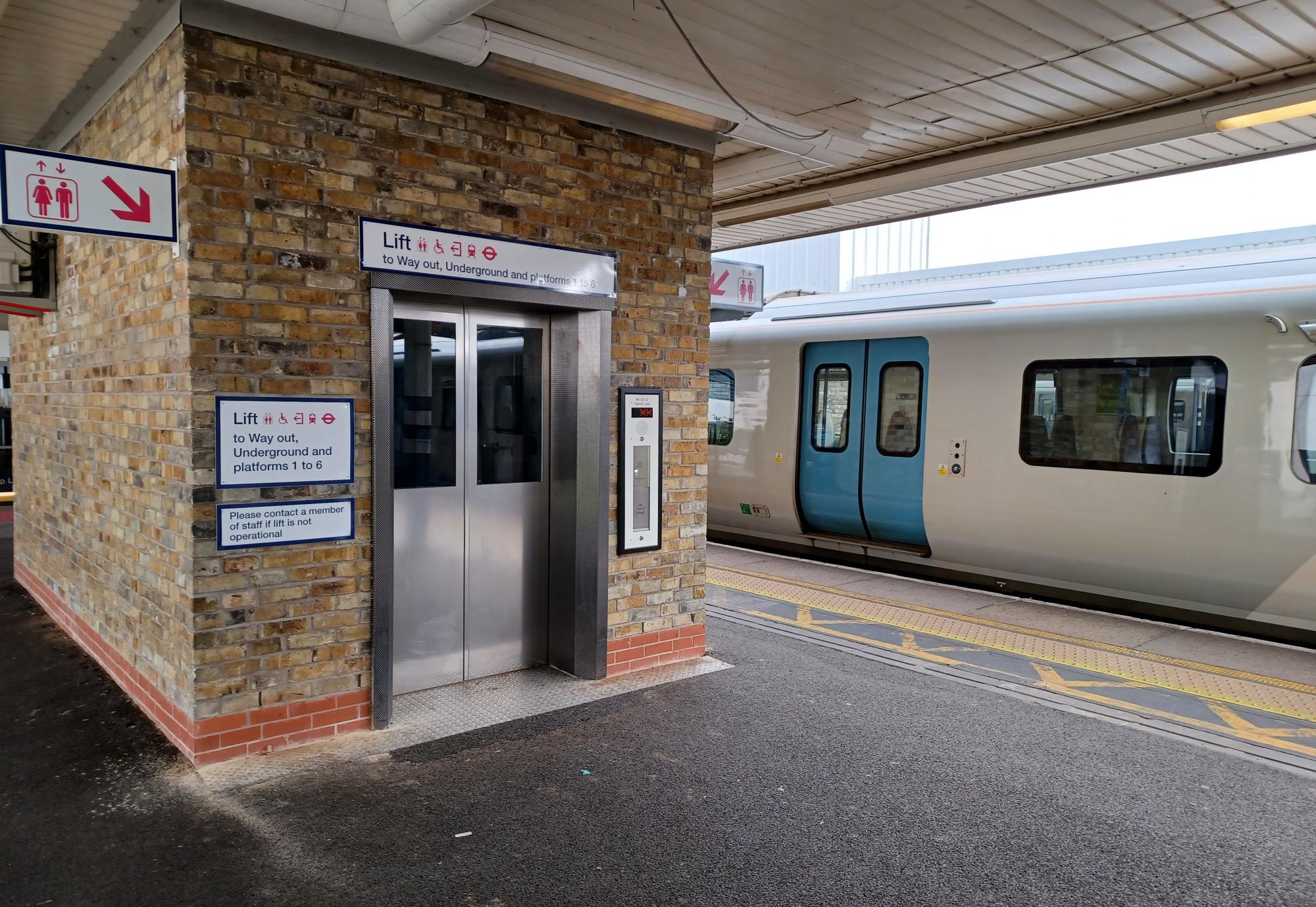 Finsbury Park lifts, via Network Rail 